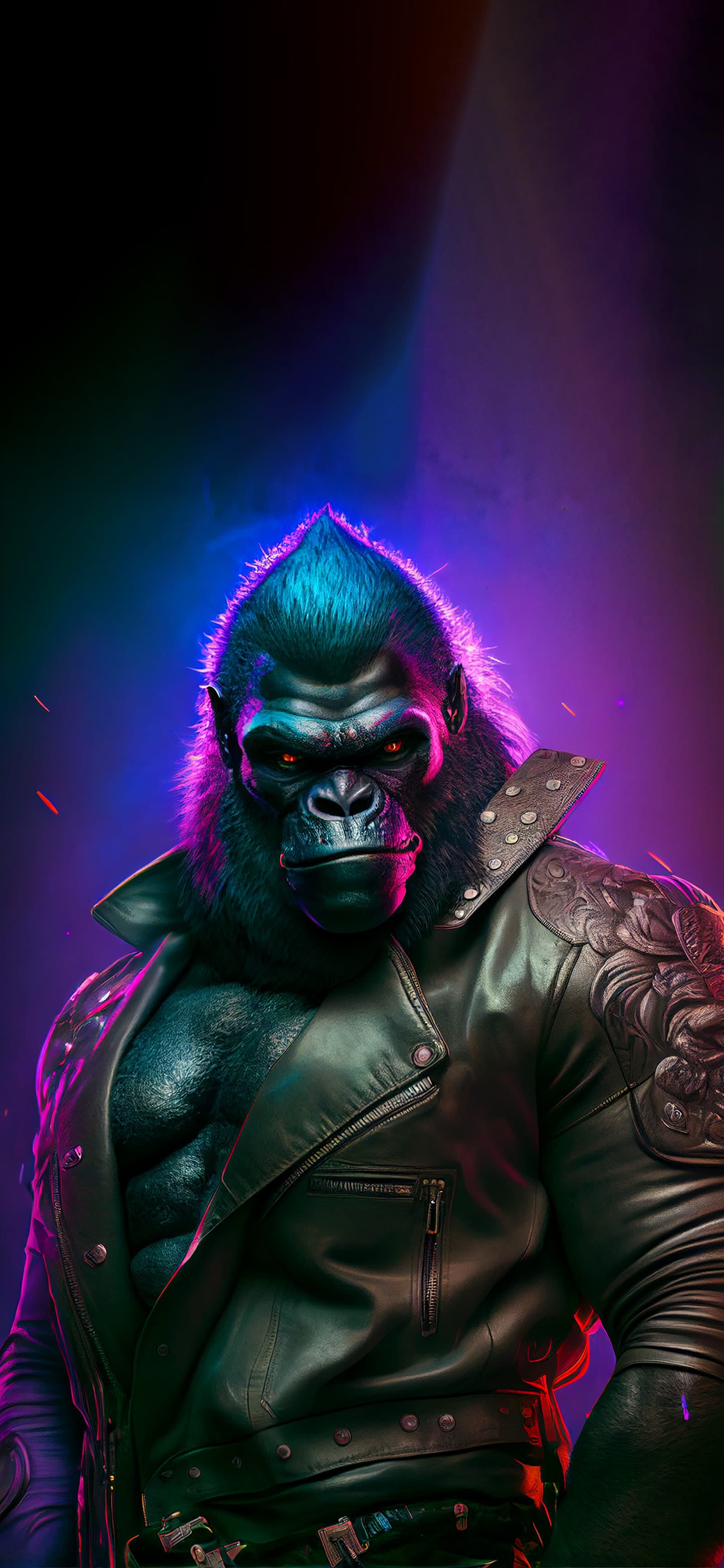 Punk Gorilla - Pro phone wallpaper