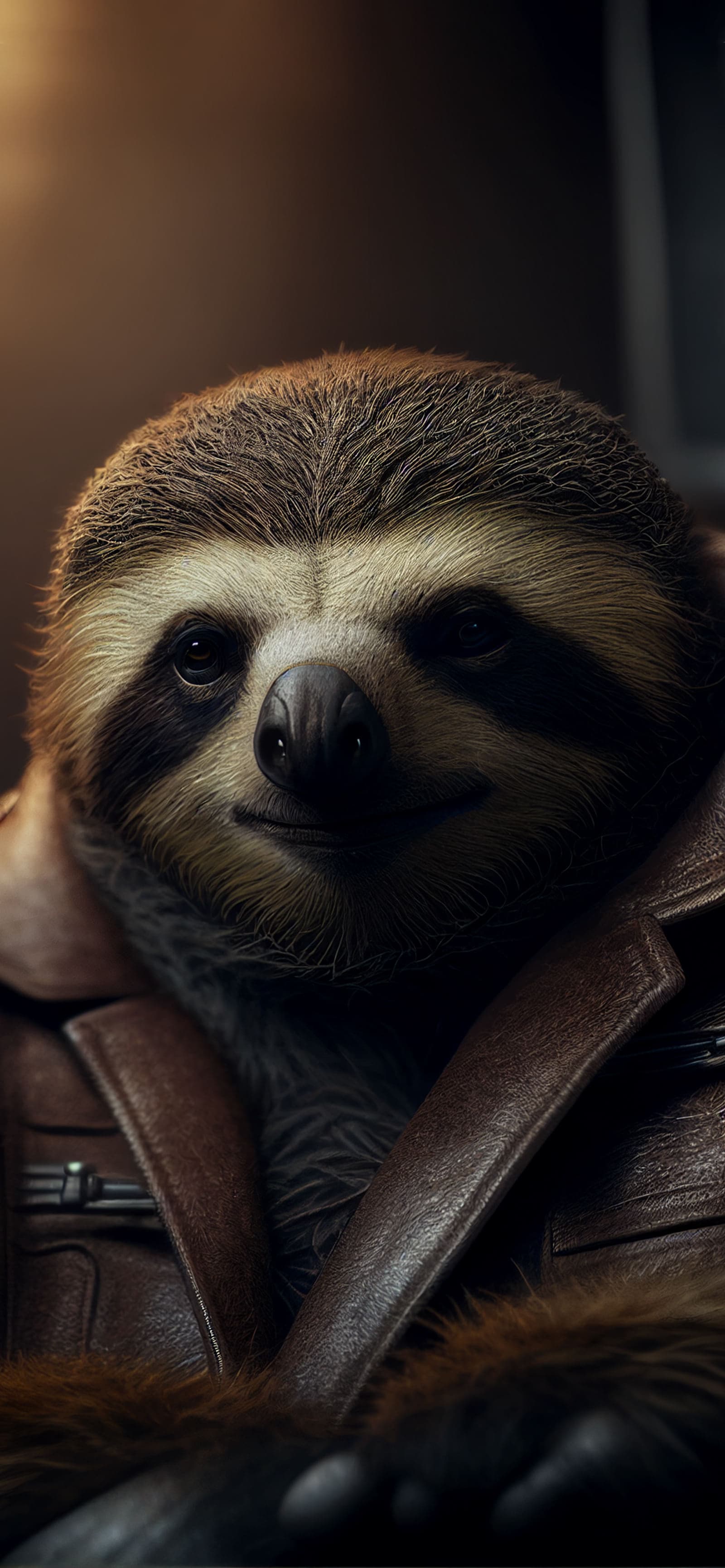 Sloth Pilot - Pro phone wallpaper