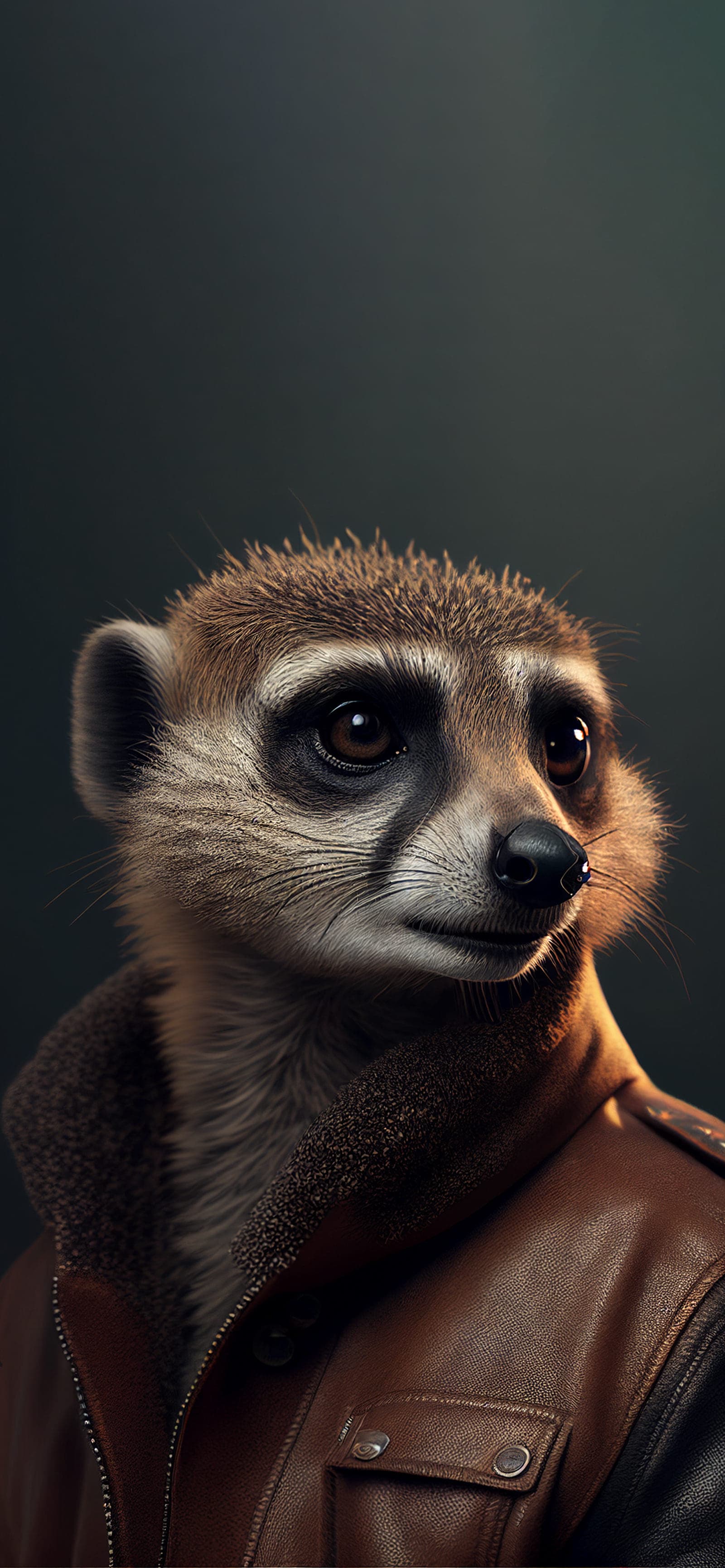 Meerkat Chic - Pro phone wallpaper
