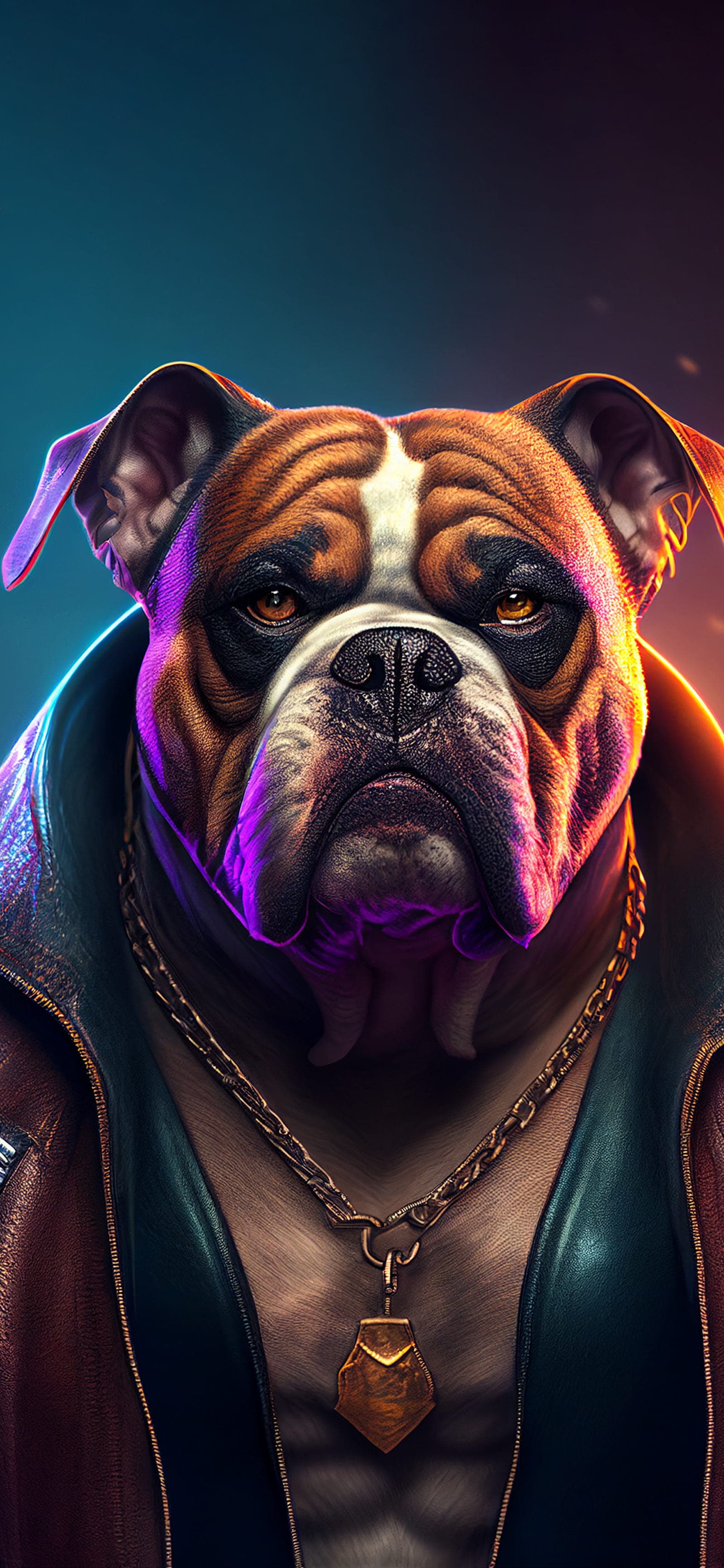 Bulldog Boss - Pro phone wallpaper