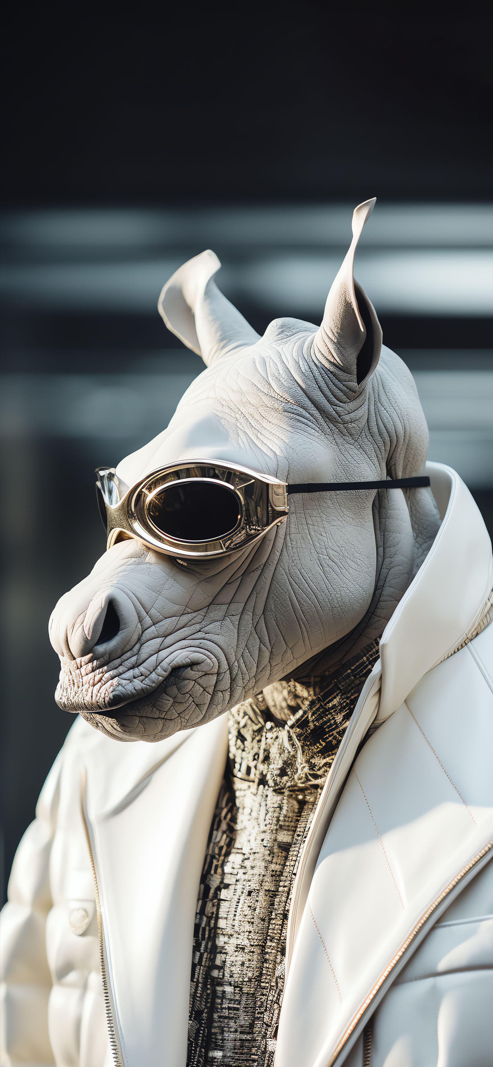 Rhino White Jacket - Pro phone wallpaper