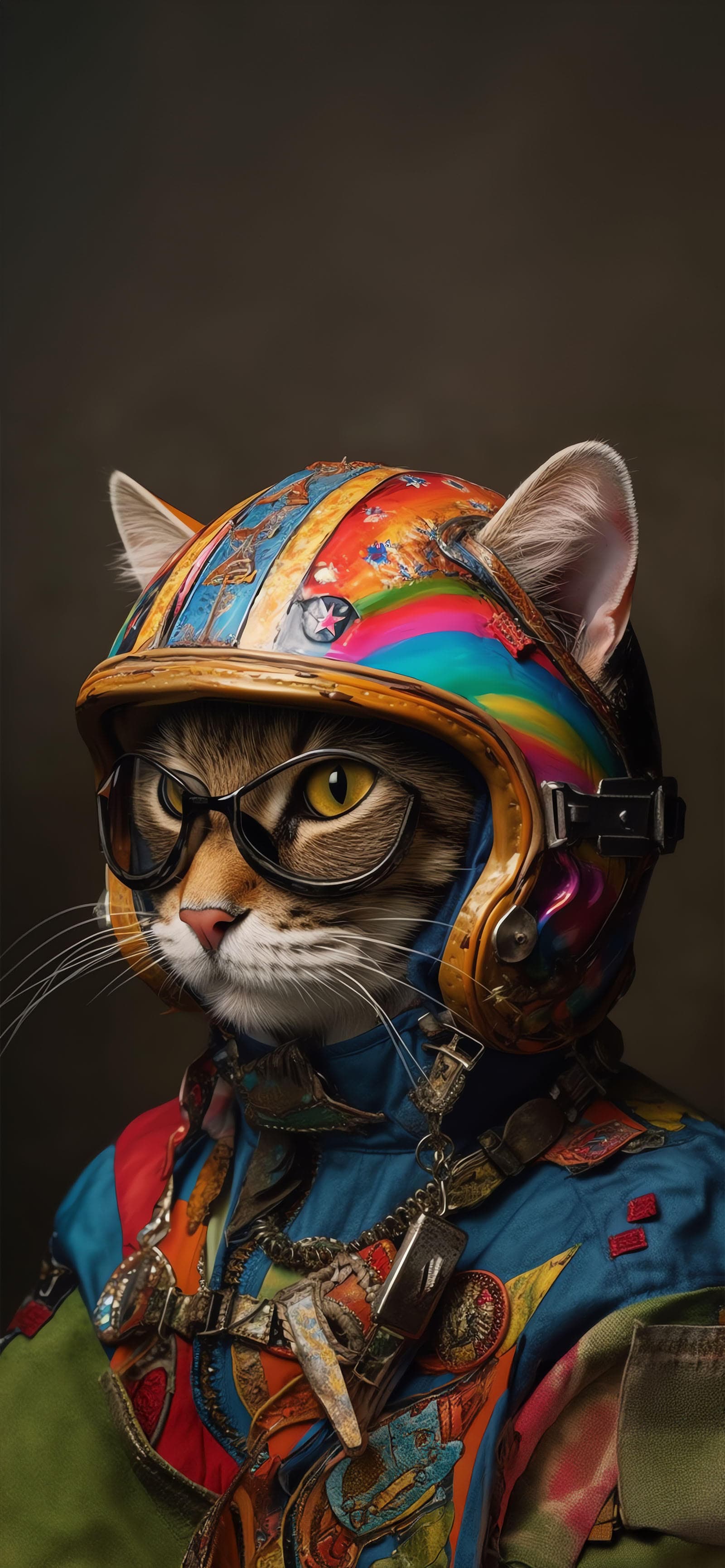 Helmet Cat - Pro phone wallpaper
