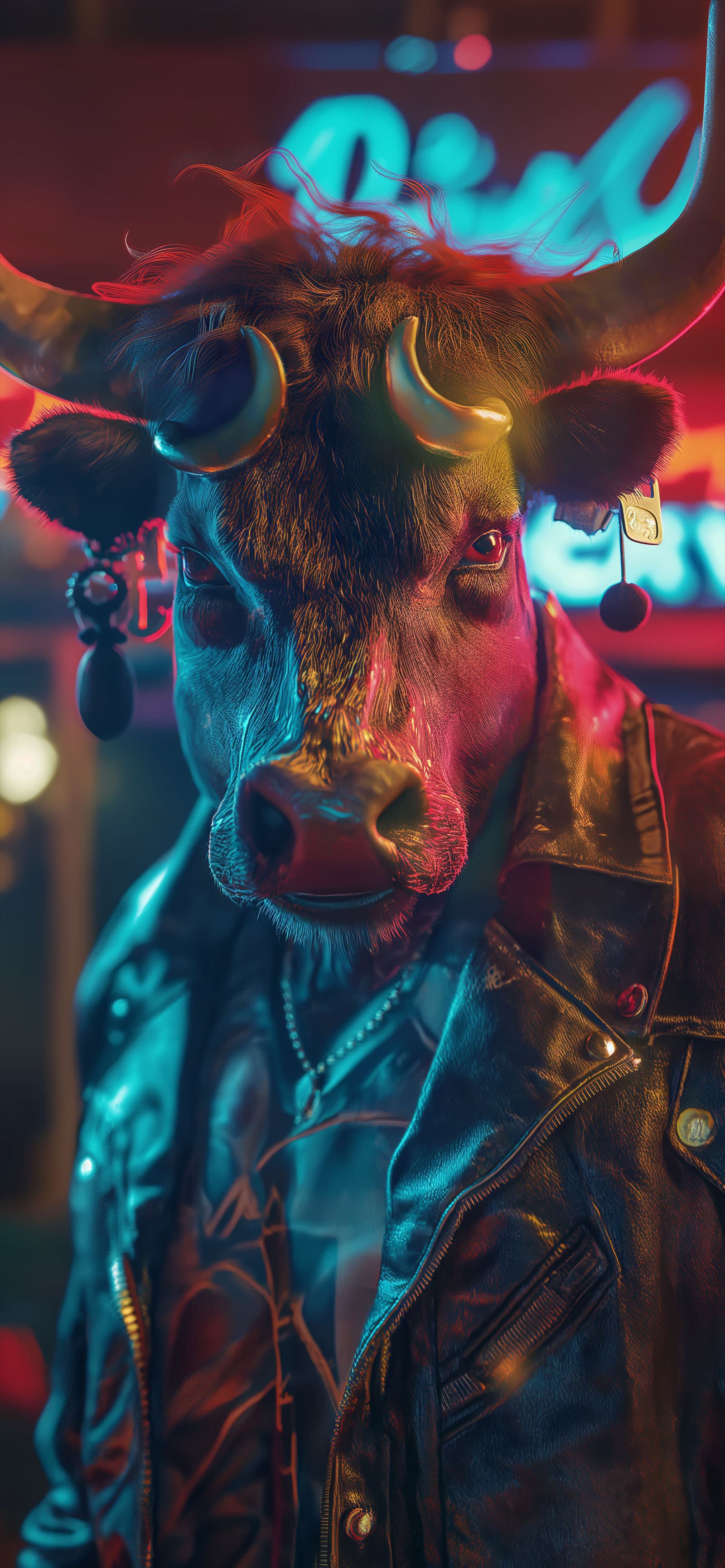Punk Bull - Pro phone wallpaper