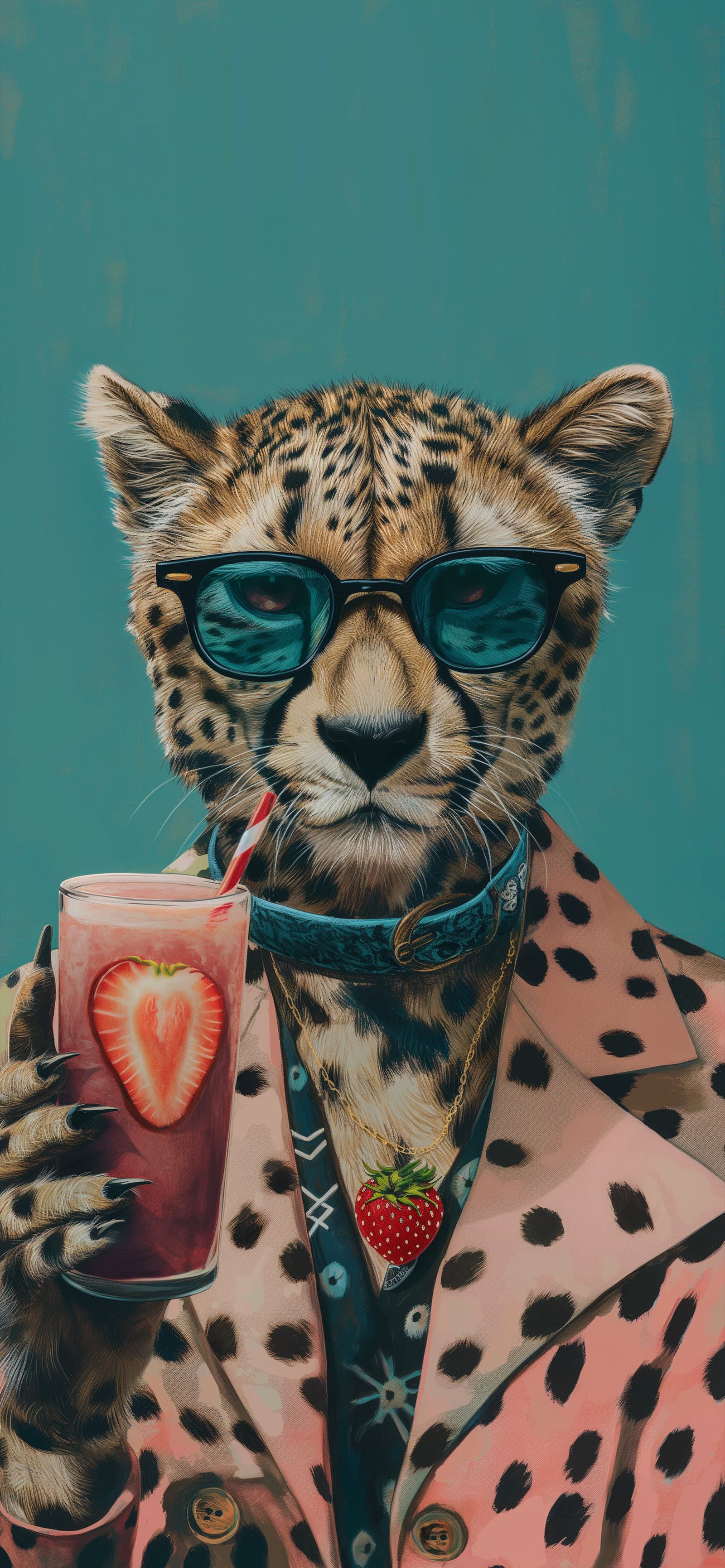 Smooth Cheetah - Pro phone wallpaper