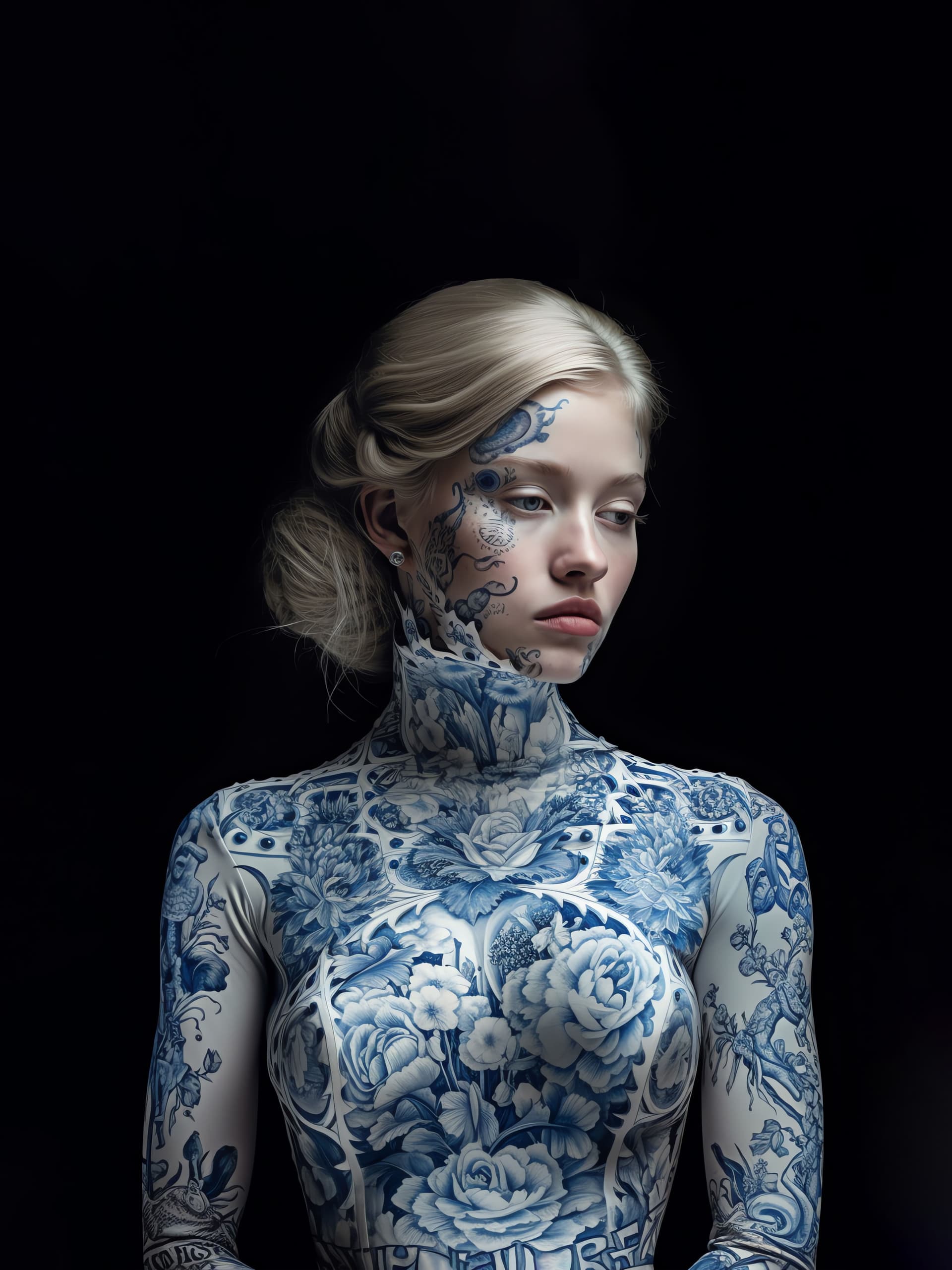 Porcelain Skin Art - Pro phone wallpaper