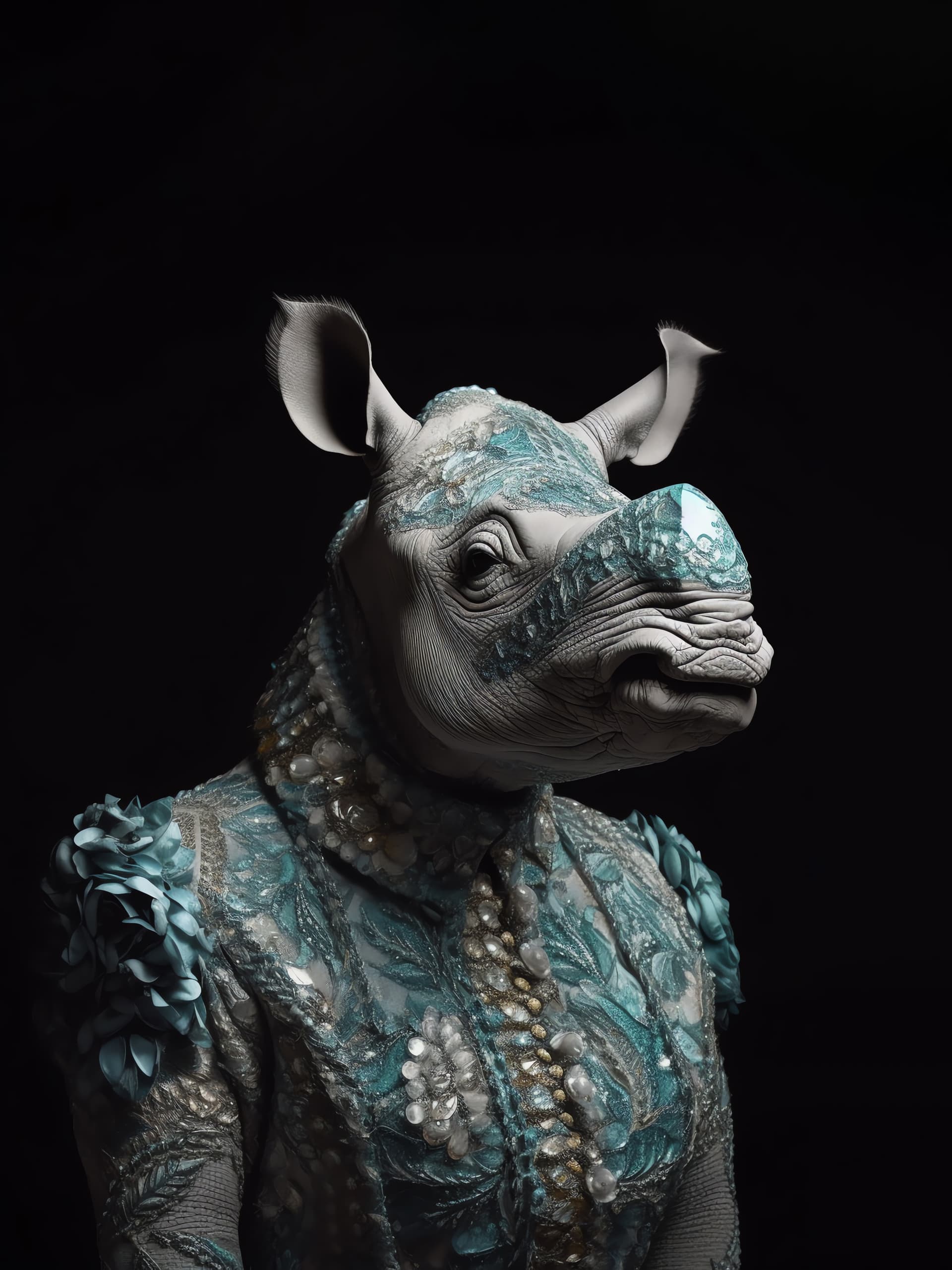 Rhinoceros Haute Couture - Pro phone wallpaper