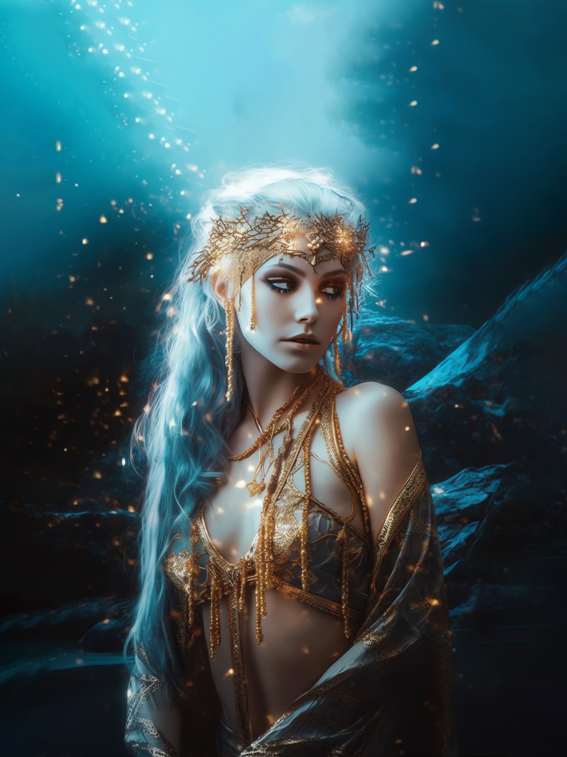 Celestial Goddess - Pro phone wallpaper