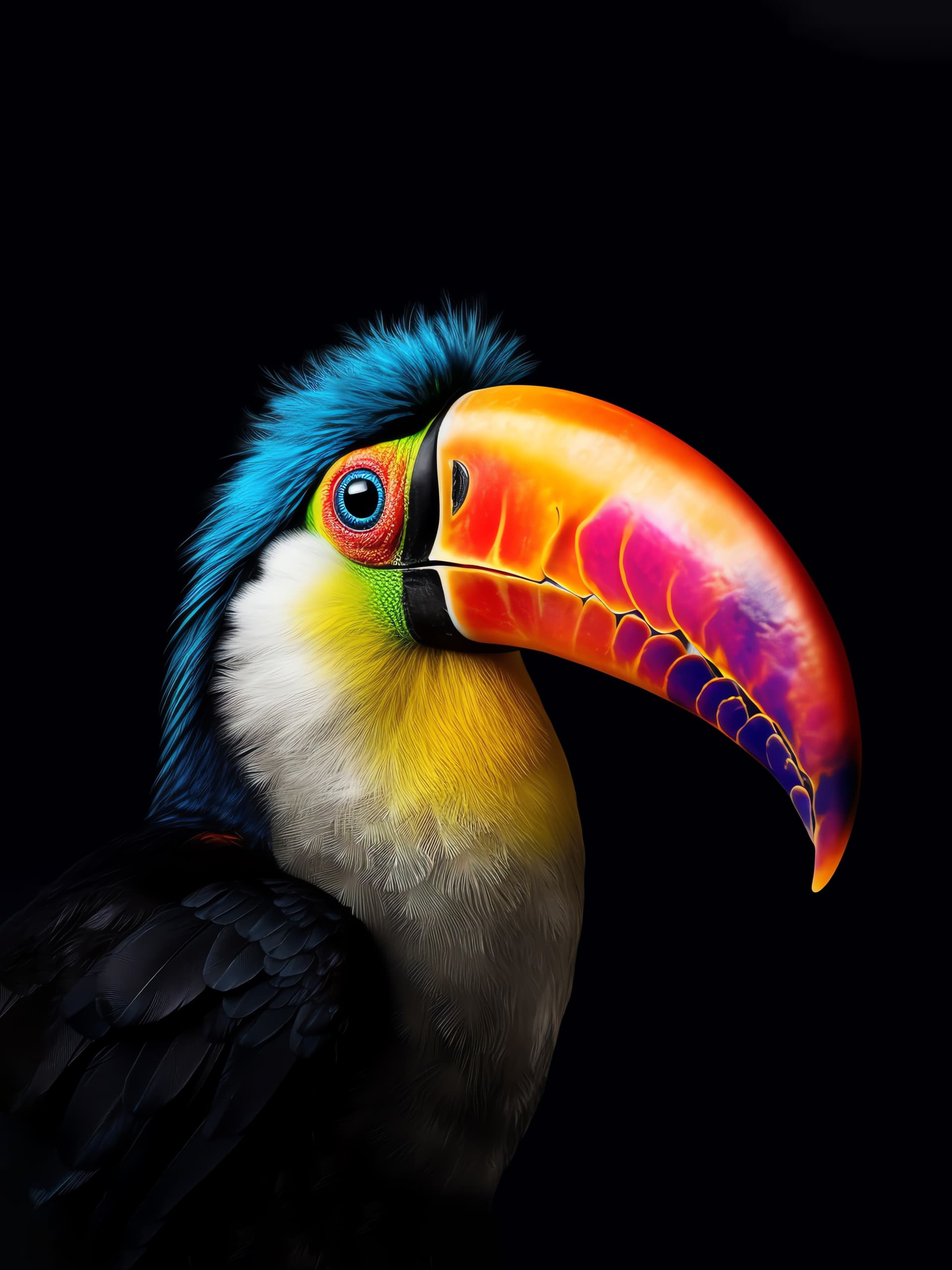 Tropical Bird - Pro phone wallpaper