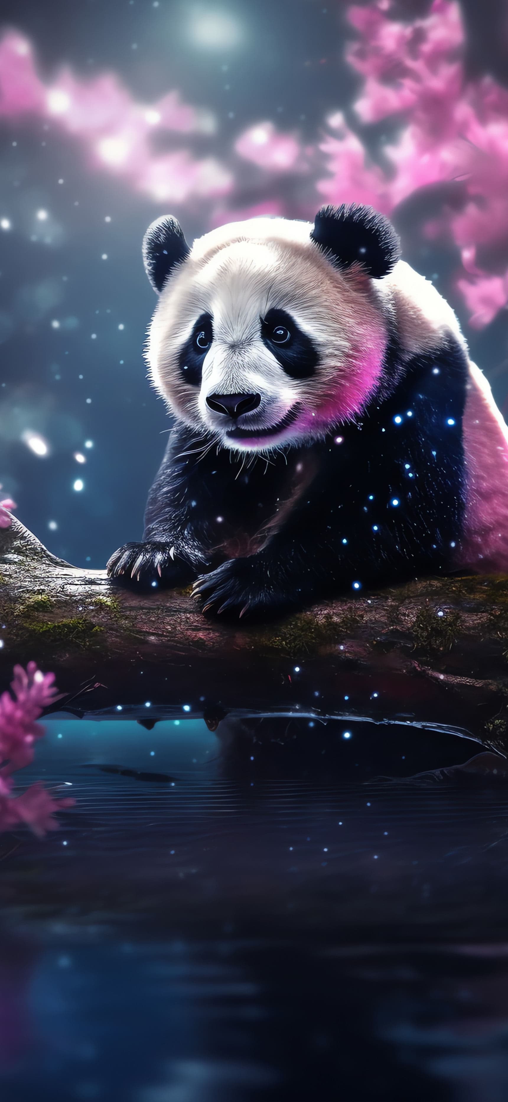 Panda Starlight - Pro phone wallpaper