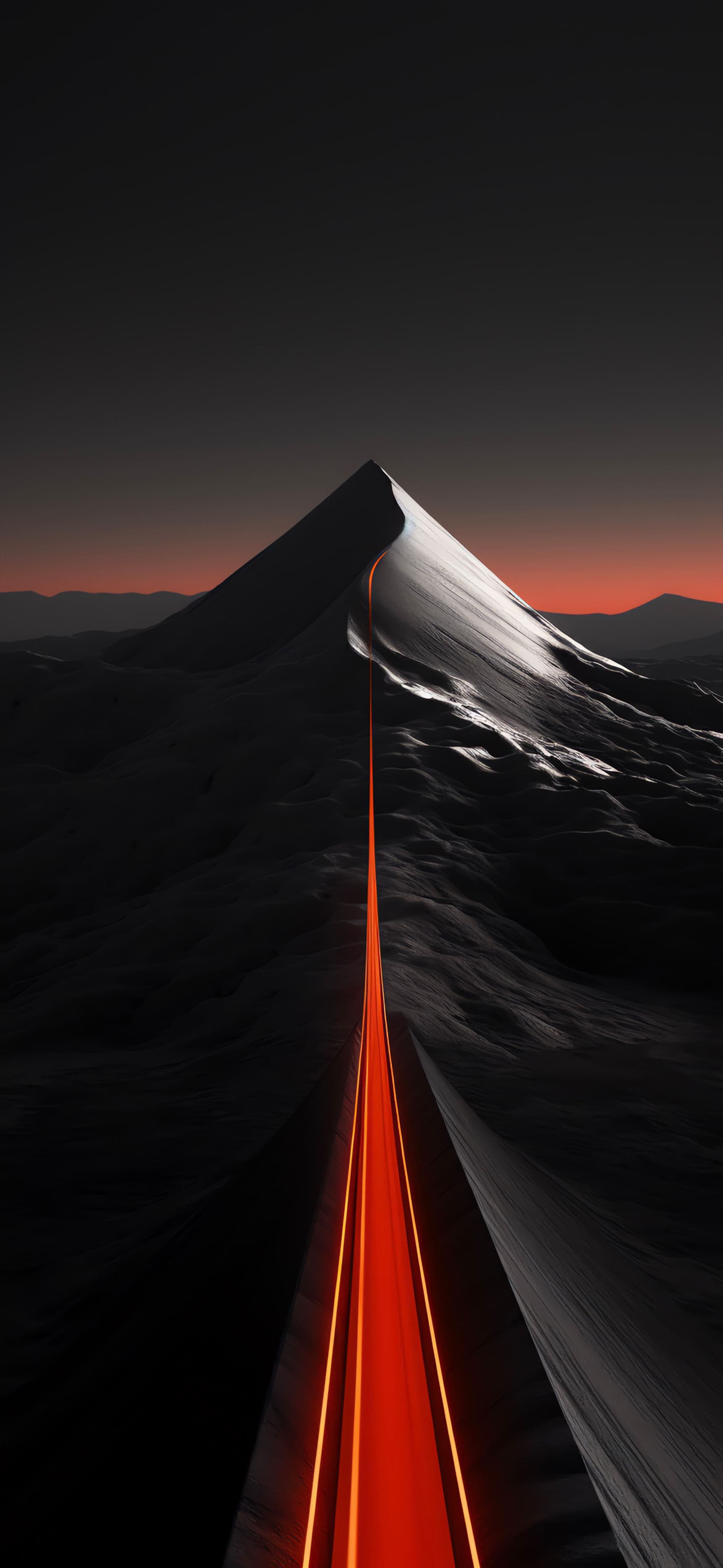 Lava Mountain Peak - Pro phone wallpaper