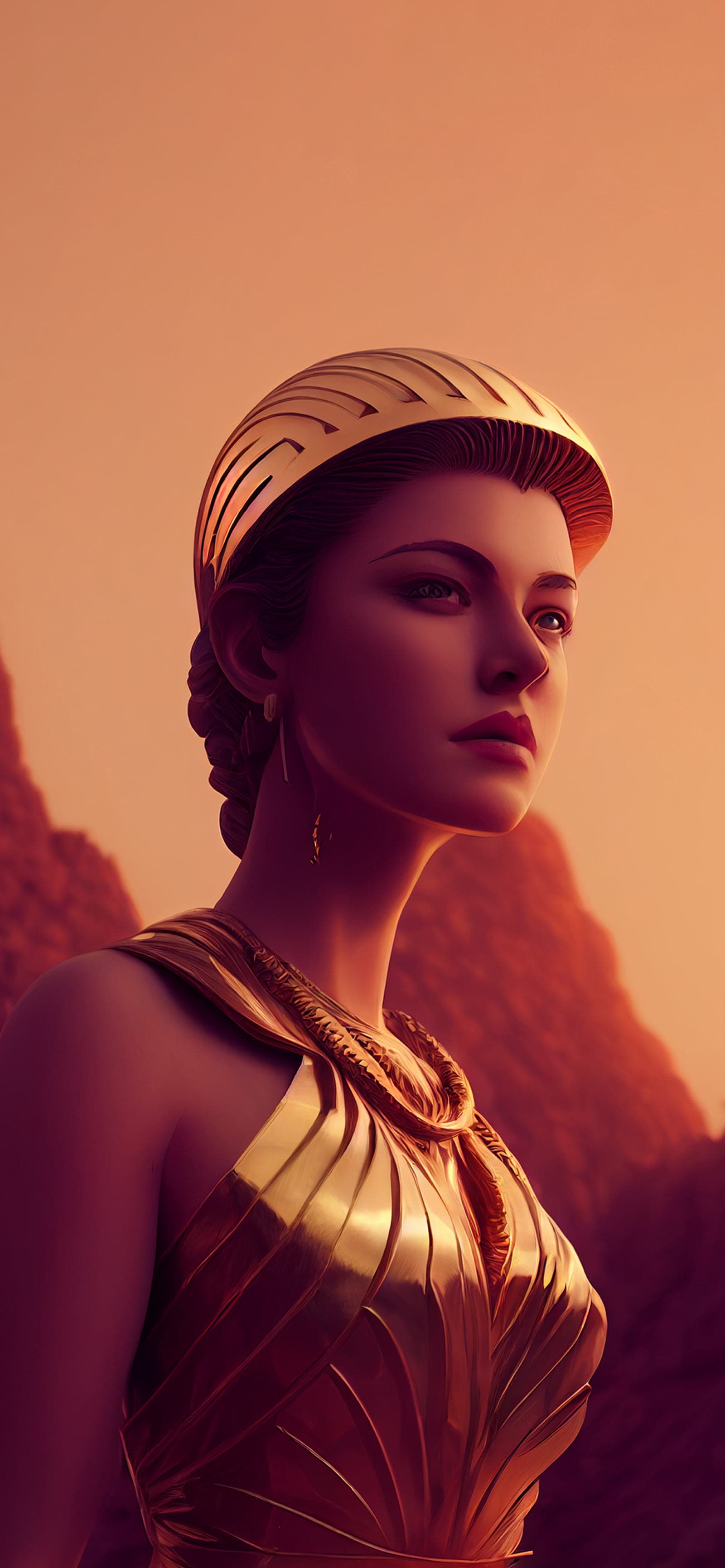Bronze Age Queen - Pro phone wallpaper