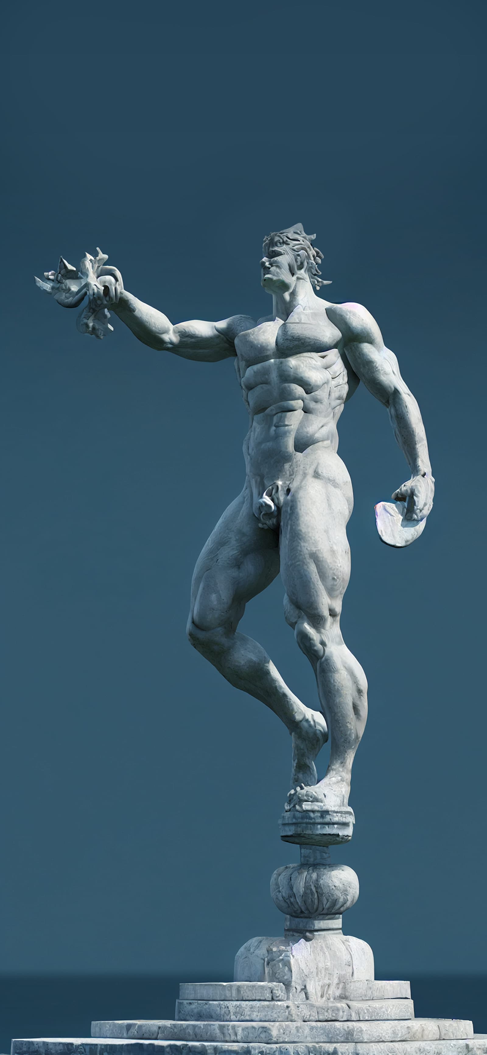 Classical Nude Statue - Pro phone wallpaper
