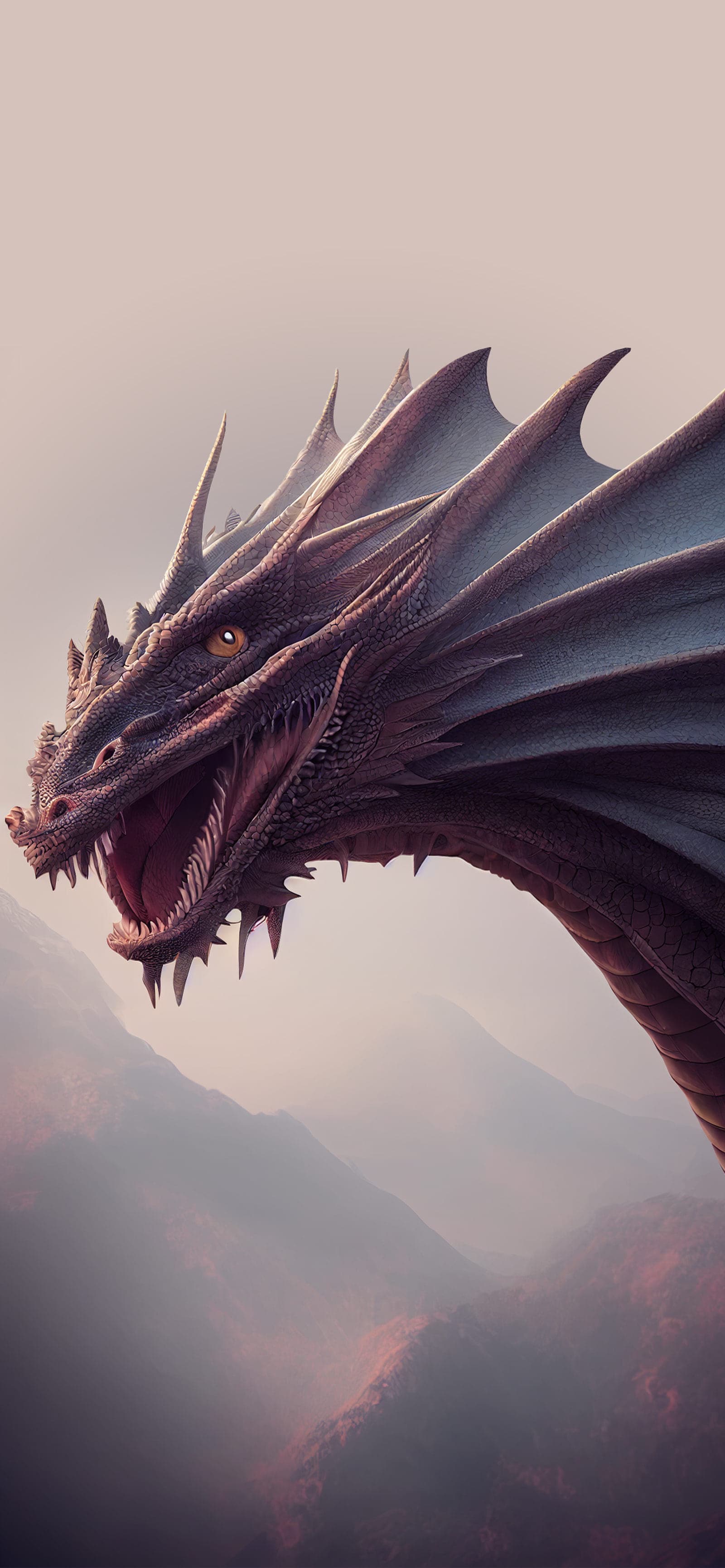 Dragon Mountain Majesty - Pro phone wallpaper