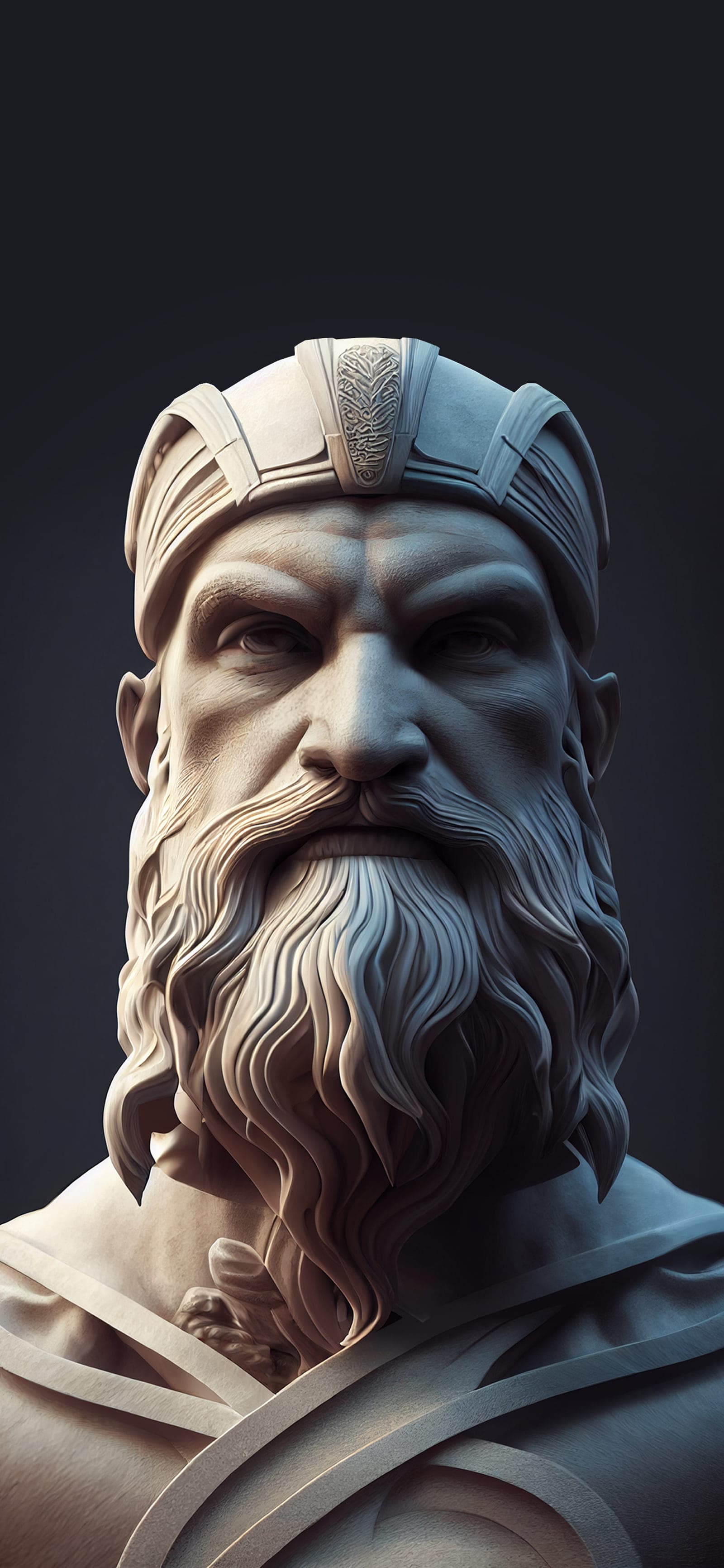 Bearded Stone King - Pro phone wallpaper