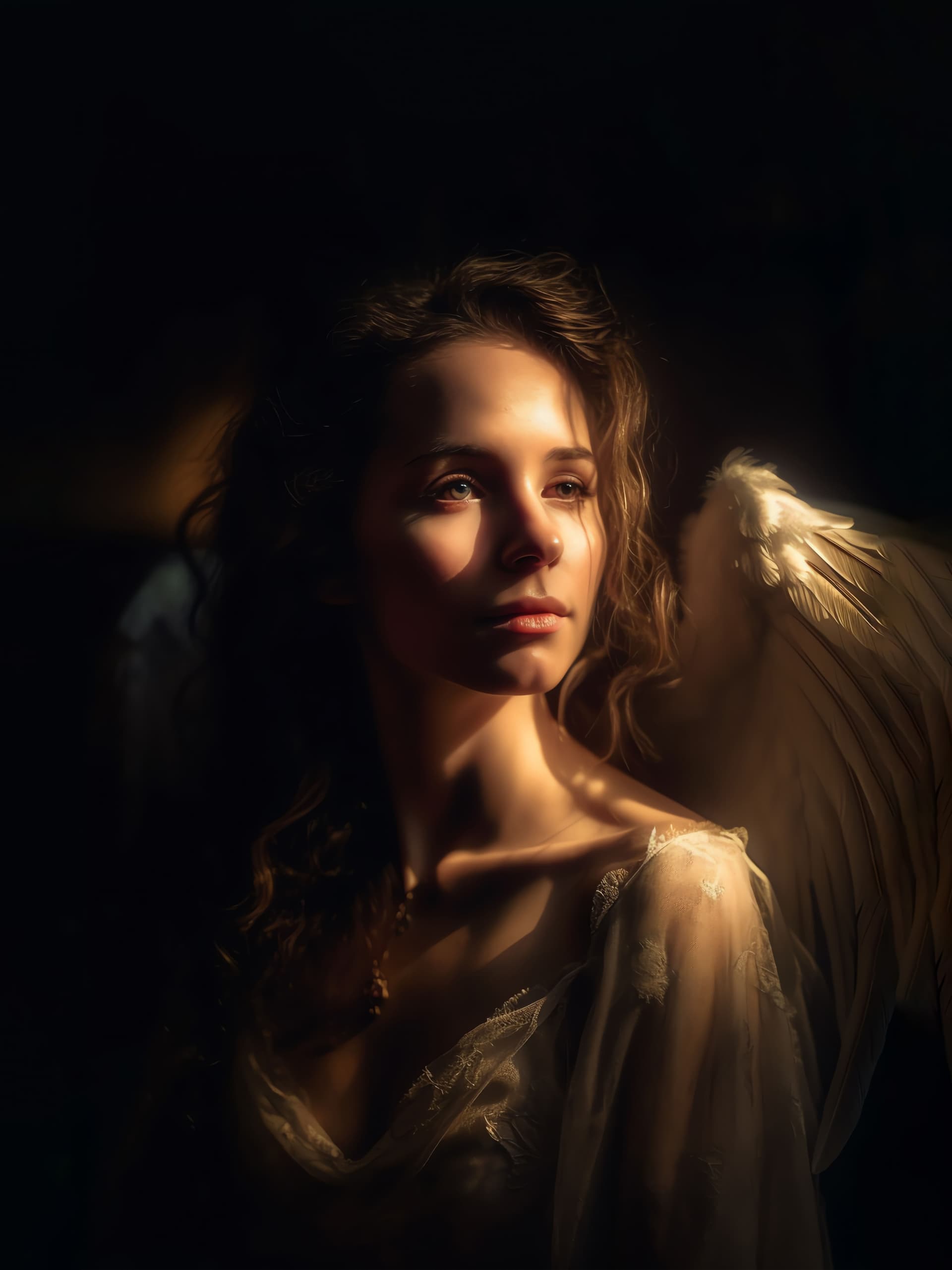 Angelic Light - Pro phone wallpaper