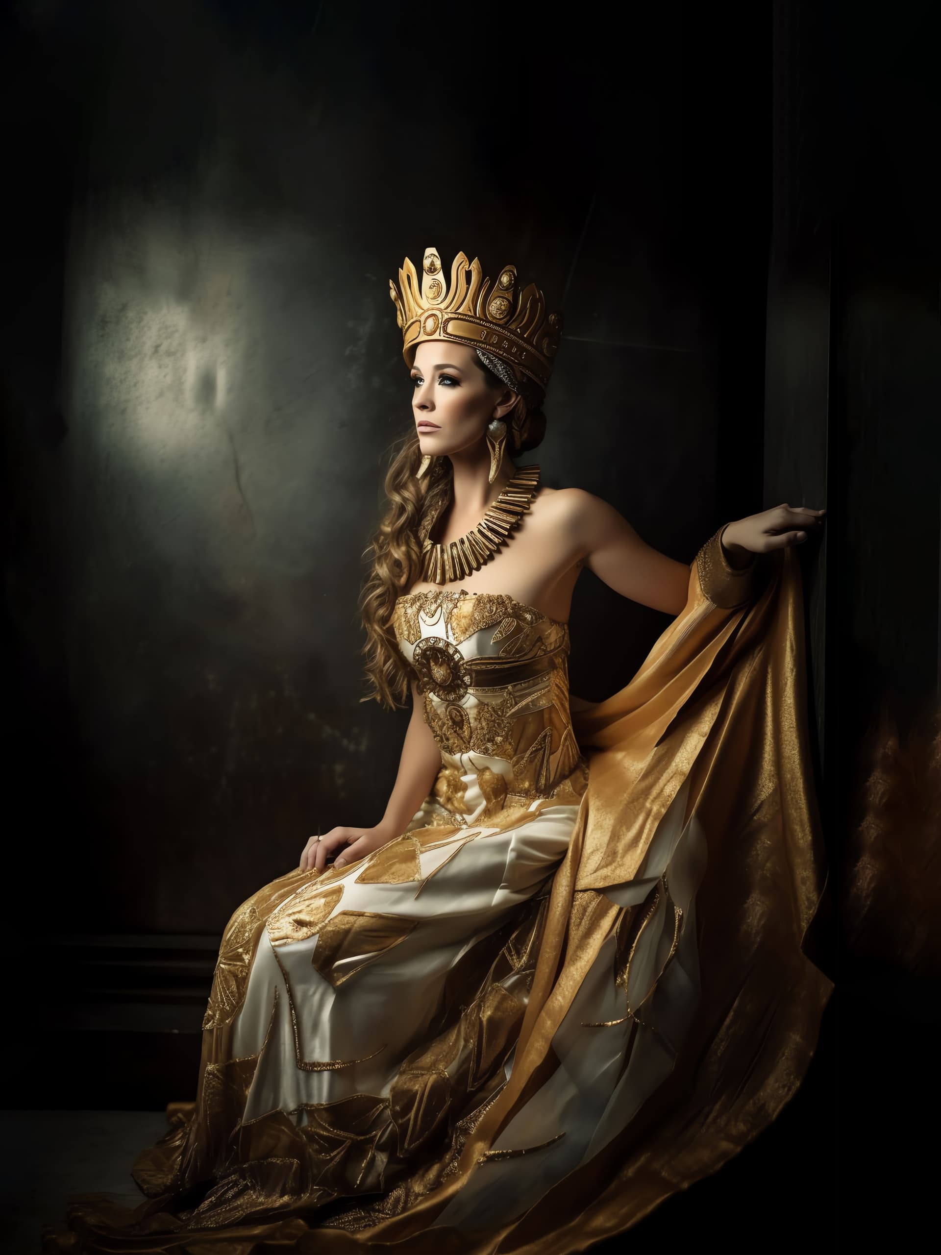 Golden Queen - Pro phone wallpaper