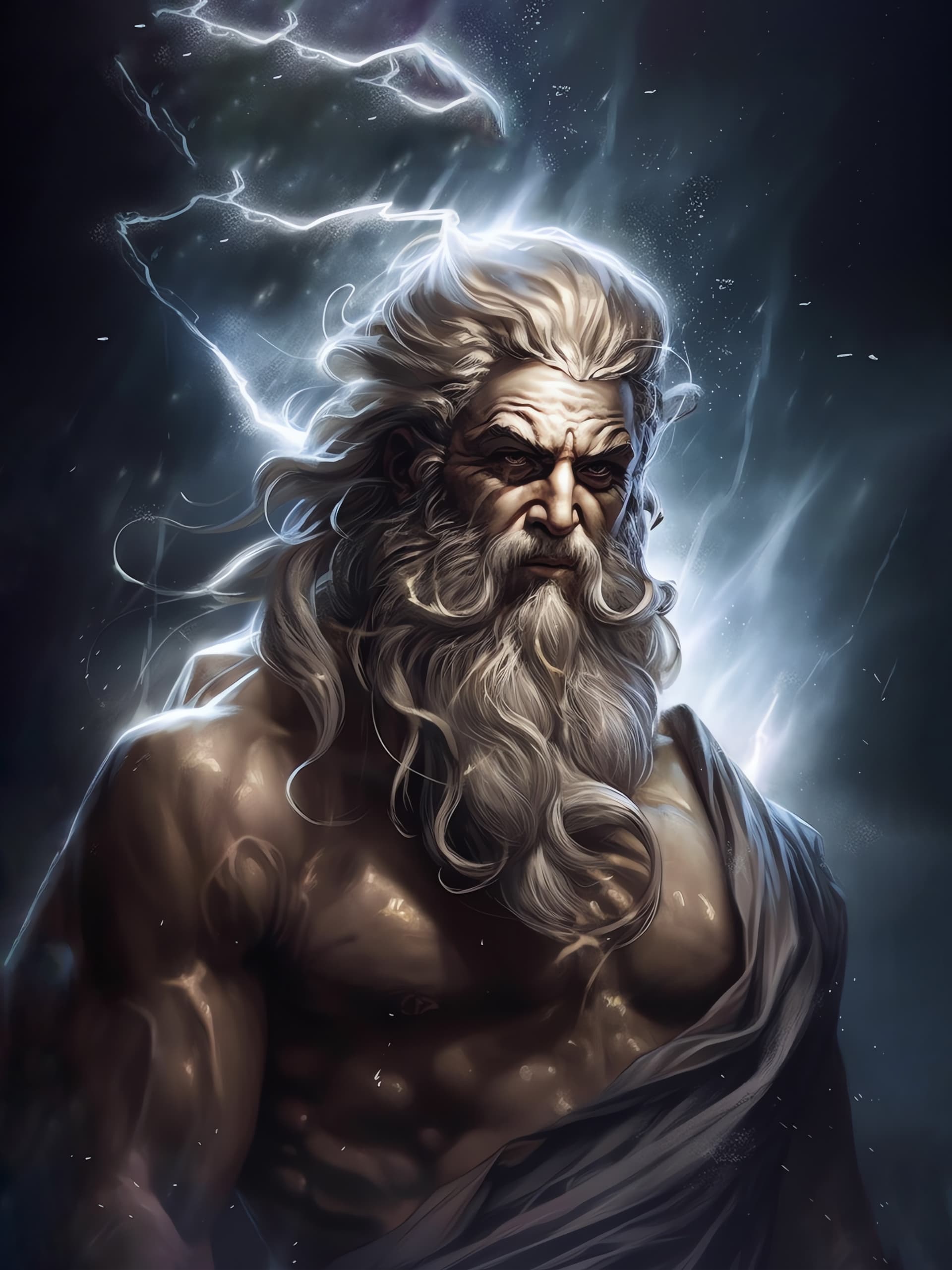 Zeus of Thunder - Pro phone wallpaper