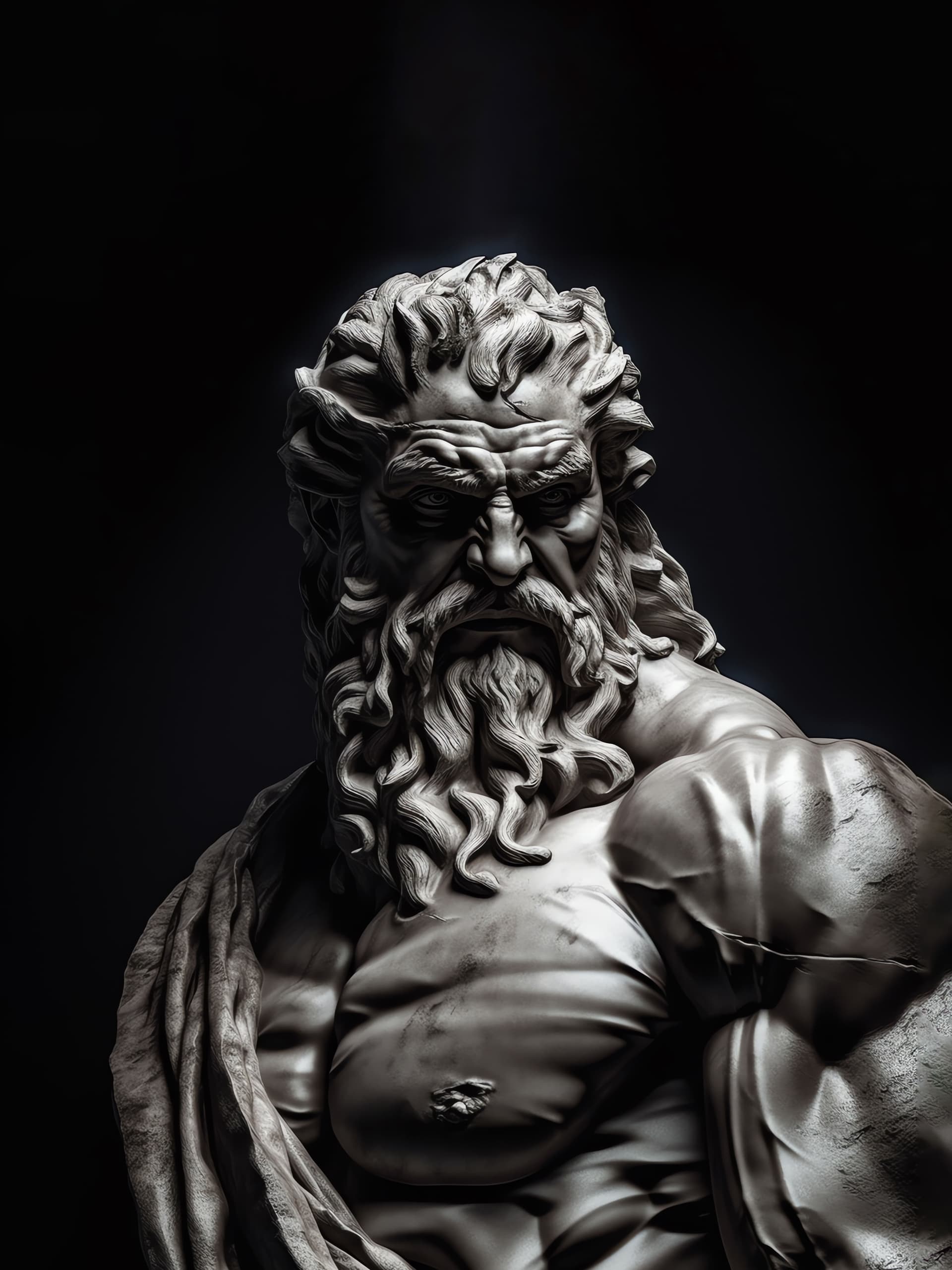 Sculpted God Strength - Pro phone wallpaper