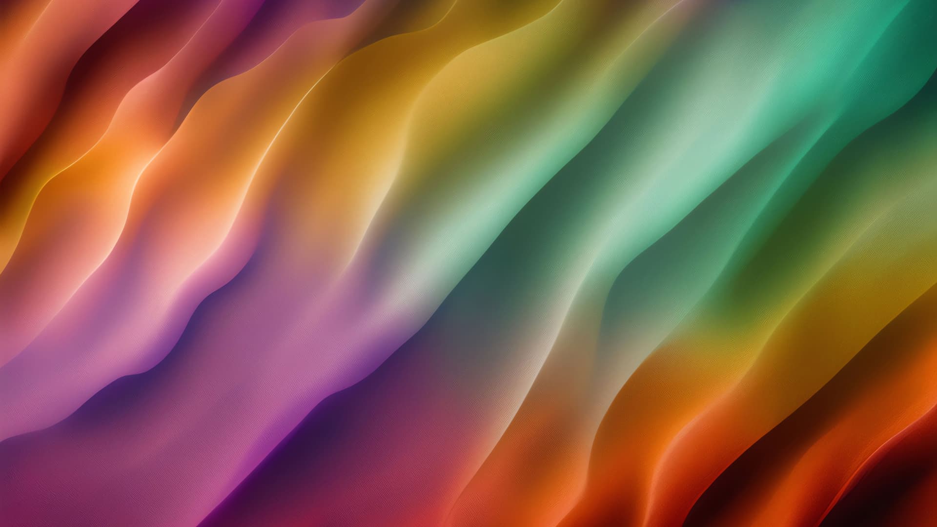 Vibrant Waves - free desktop wallpaper
