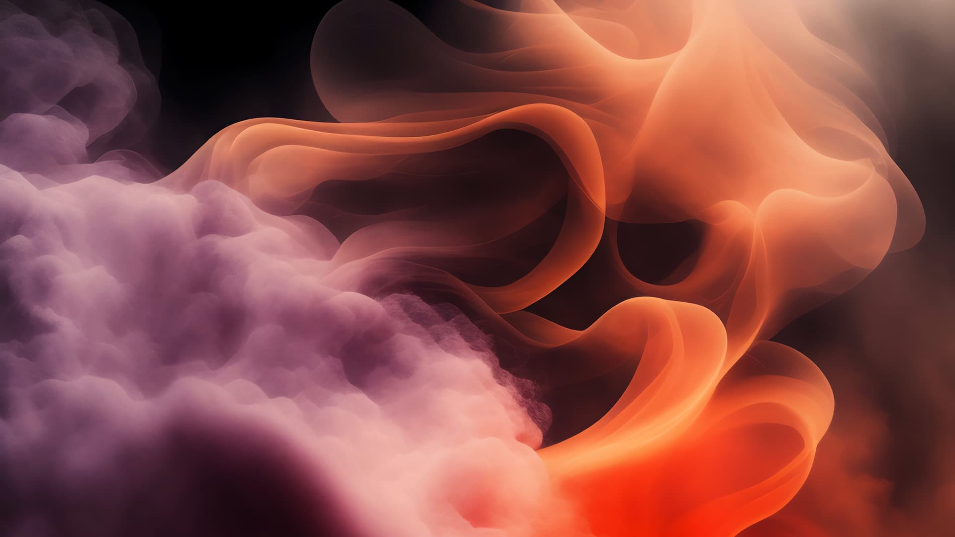 Flowing Smoke - Pro desktop wallpaper