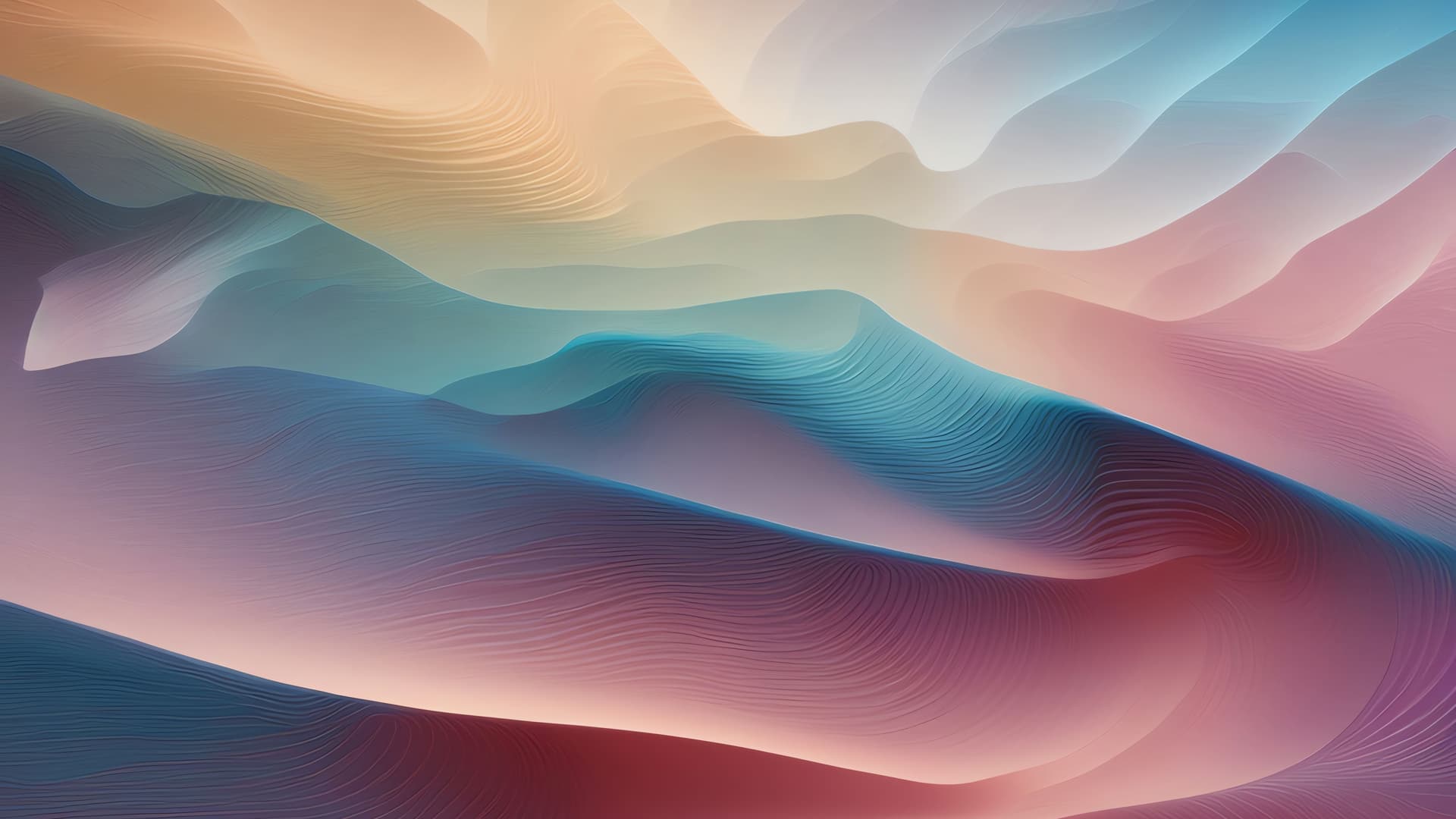 Wavy Patterns - free desktop wallpaper