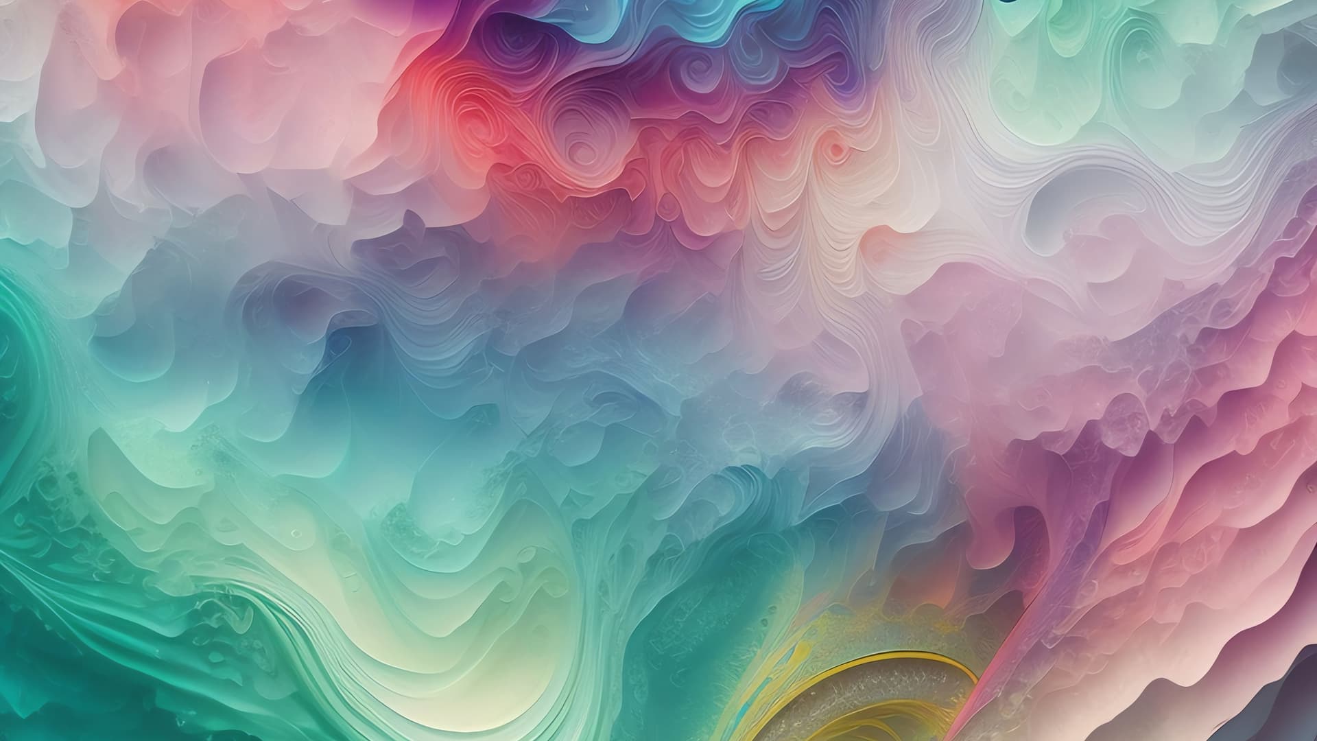 Soft Color Swirls - Pro desktop wallpaper