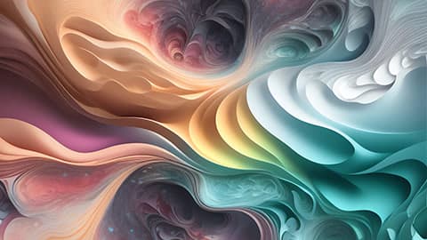 Swirling Color Patterns - free desktop wallpaper download