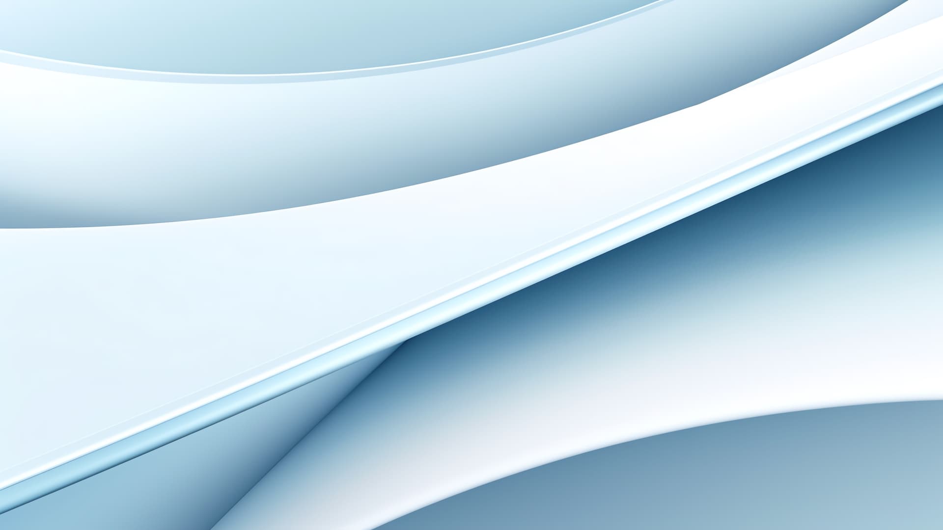 Layered Blue Waves - free desktop wallpaper
