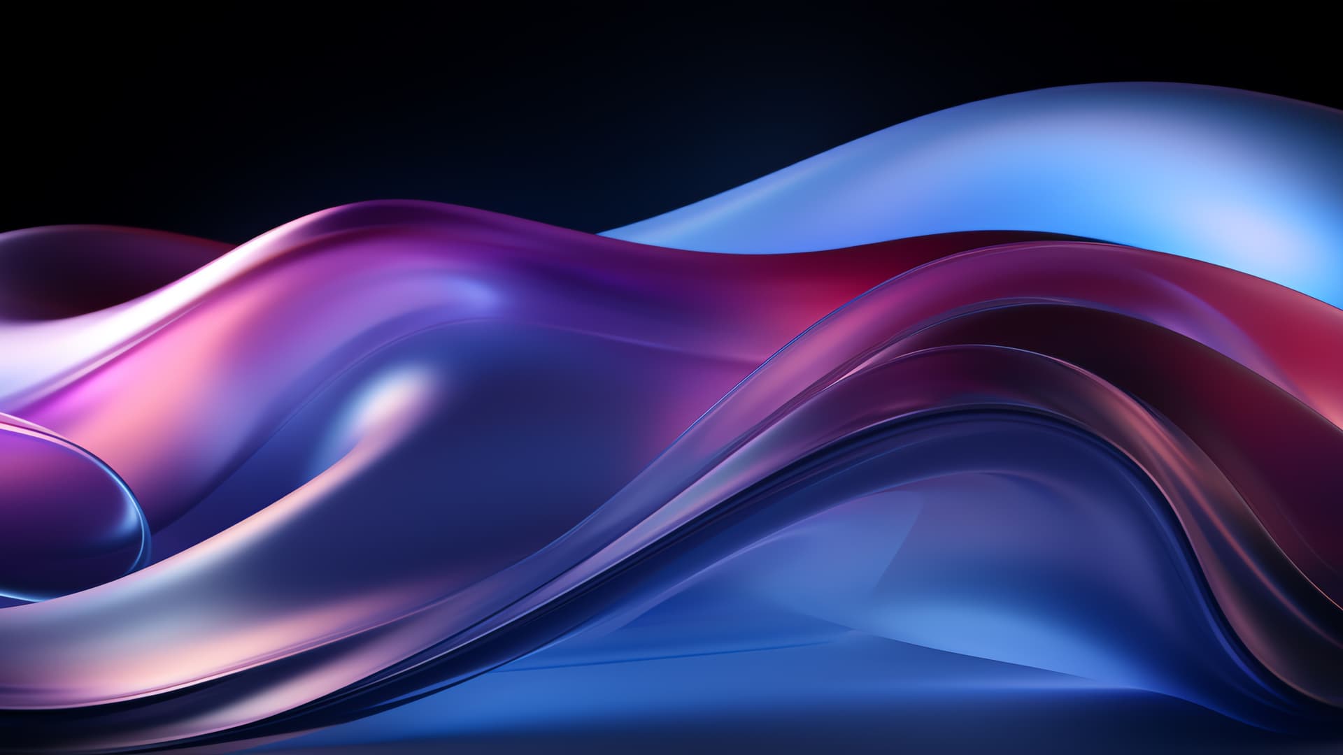 Fluid Waves - free desktop wallpaper