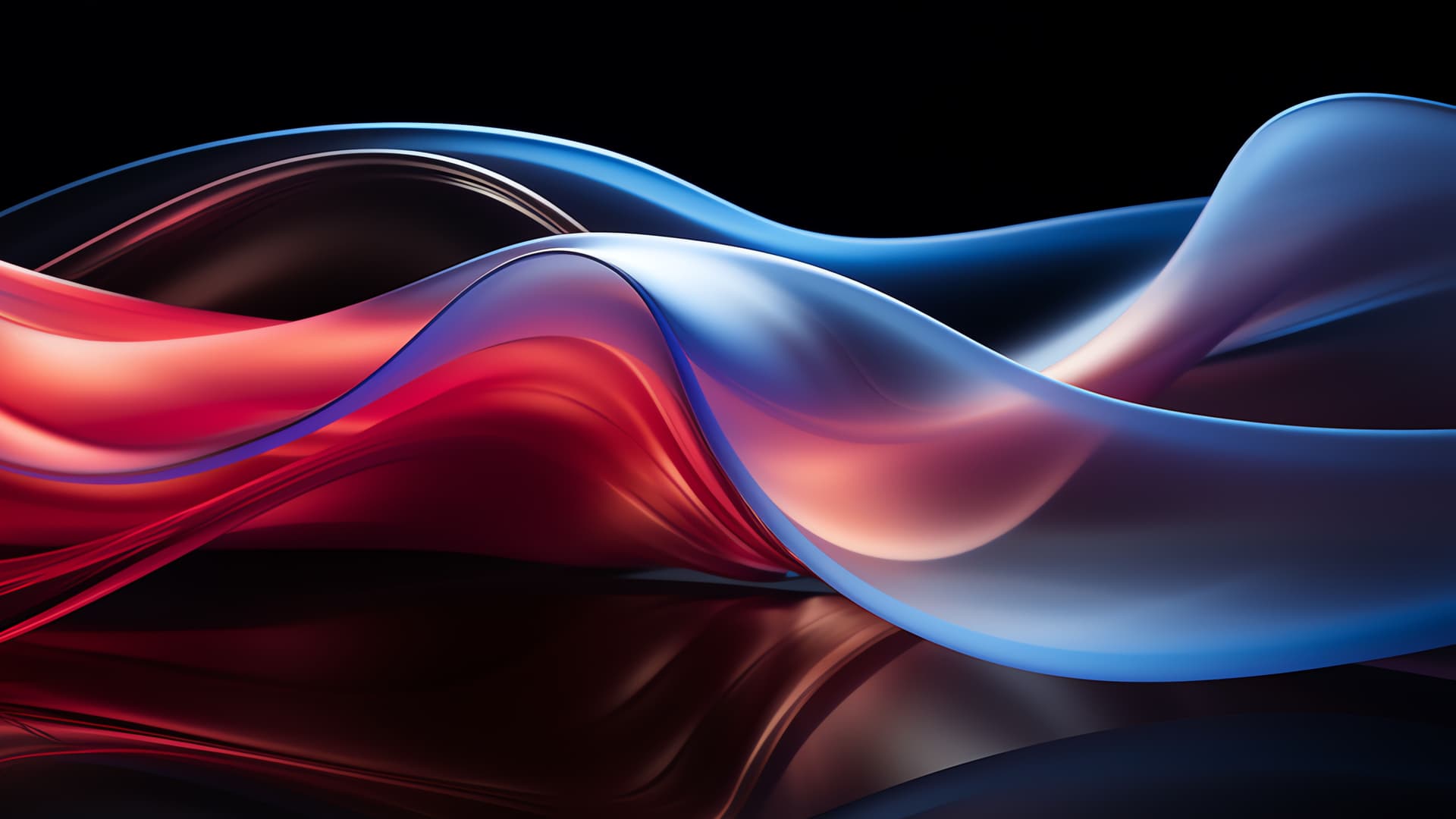 Fluid Waves 2 - free desktop wallpaper