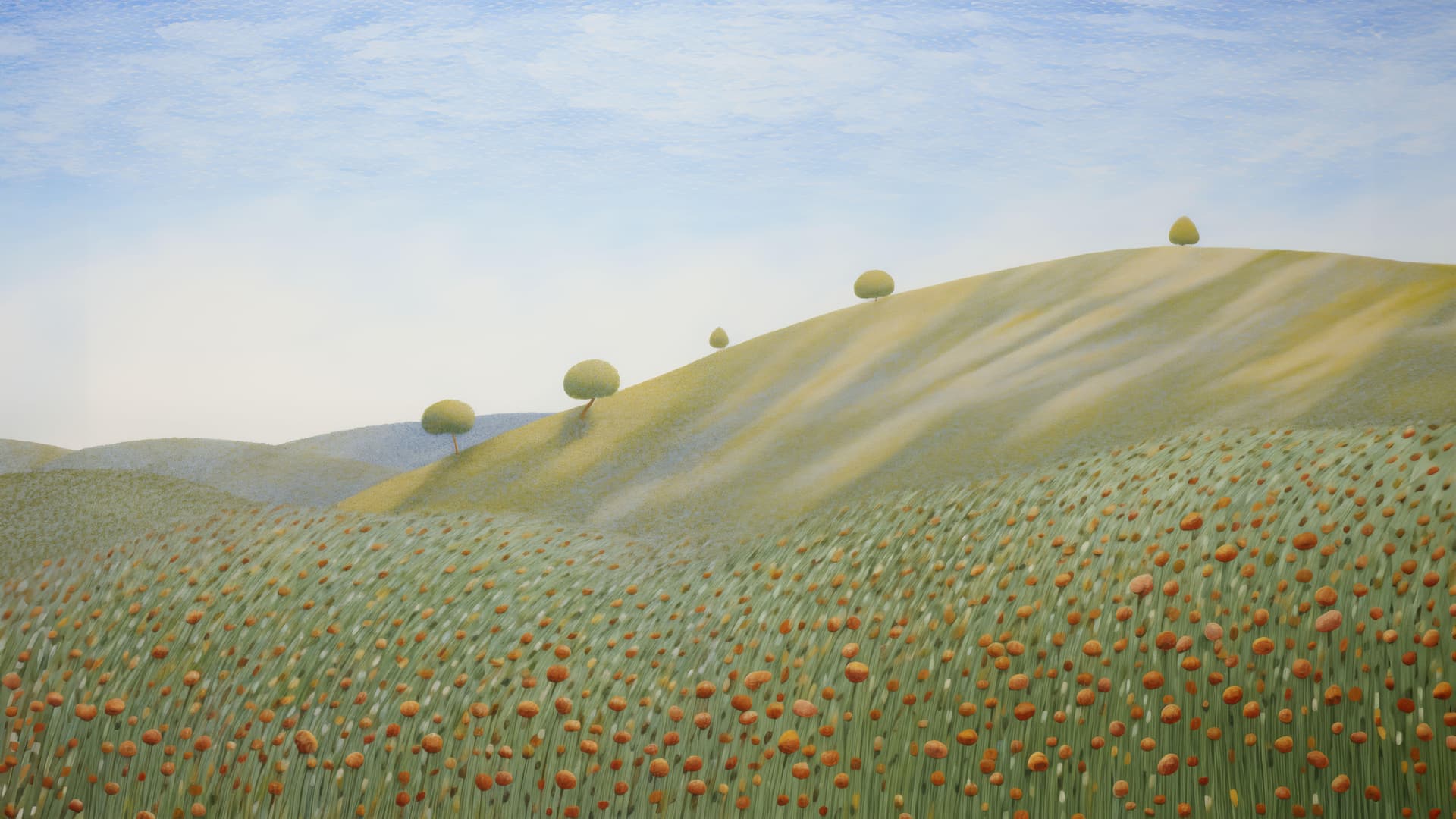 Rolling Hills - free desktop wallpaper