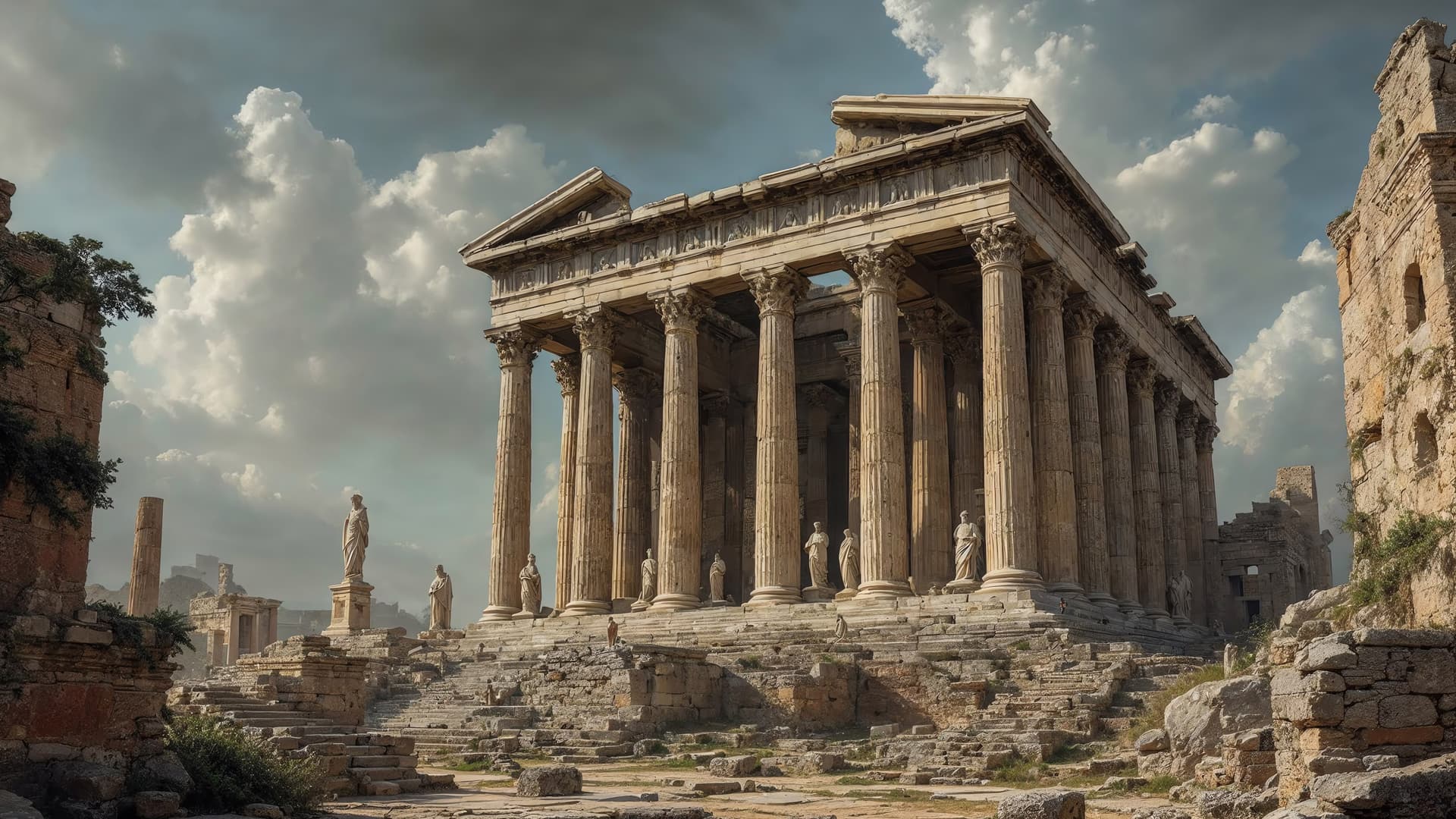 Temple Structure - Pro desktop wallpaper