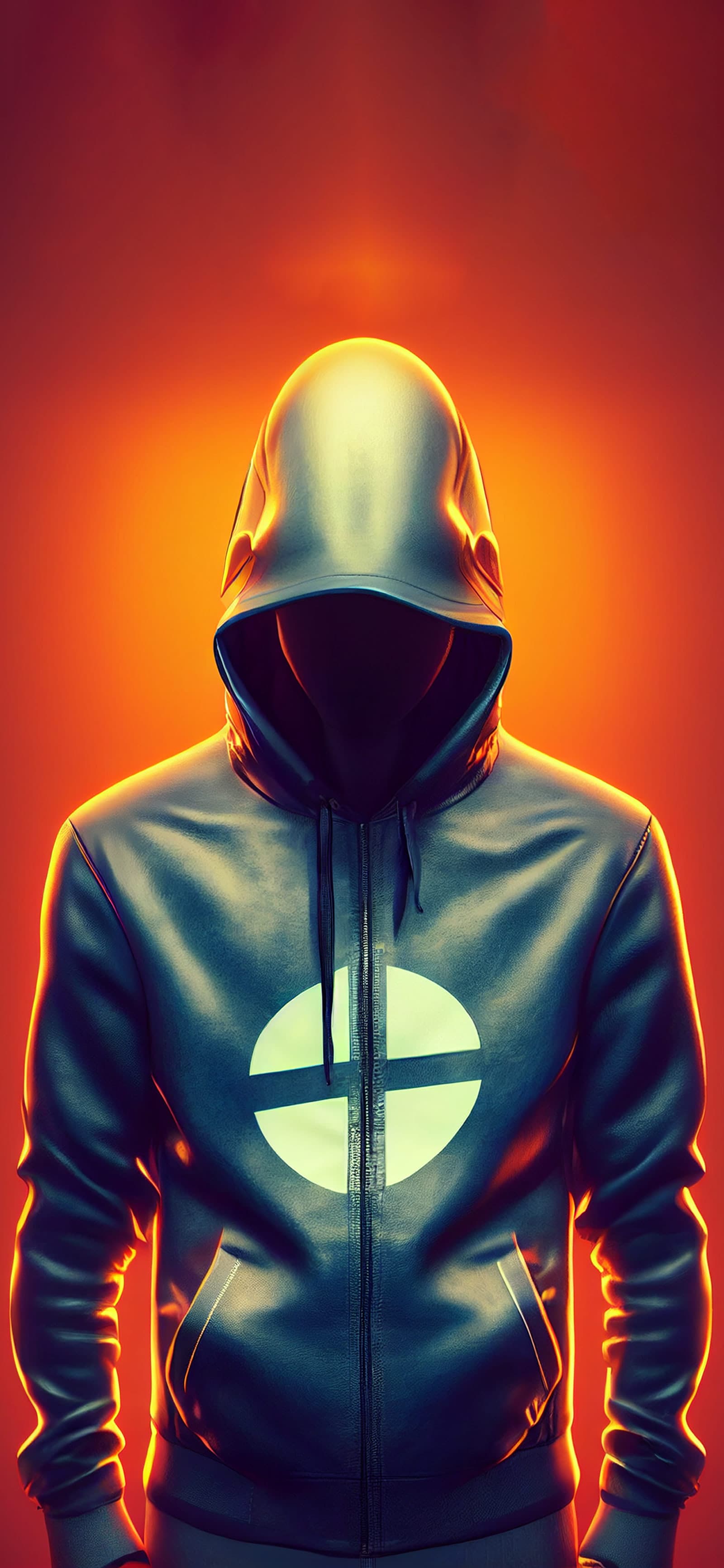 Hooded Figure - free phone wallpaper
