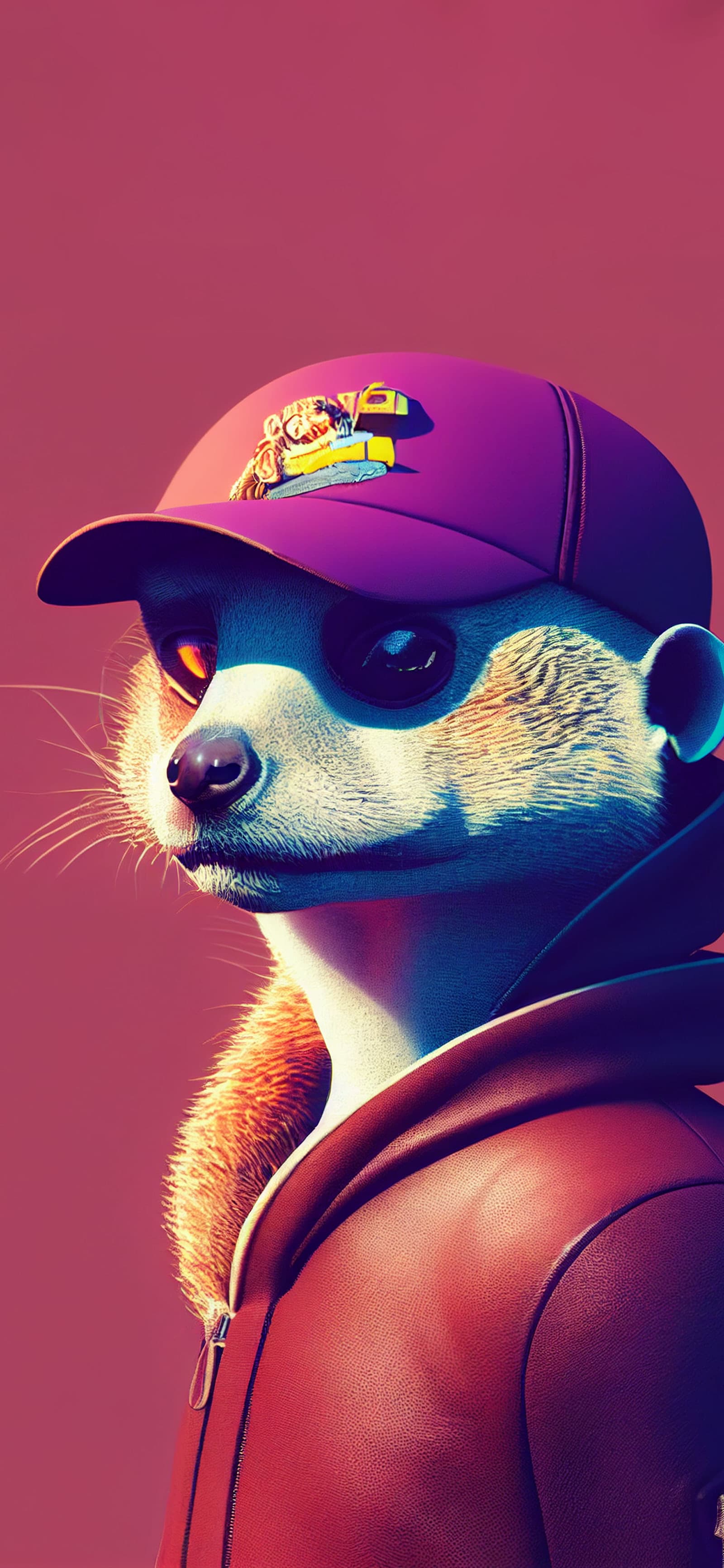 Meerkat Streetwear Look - free phone wallpaper