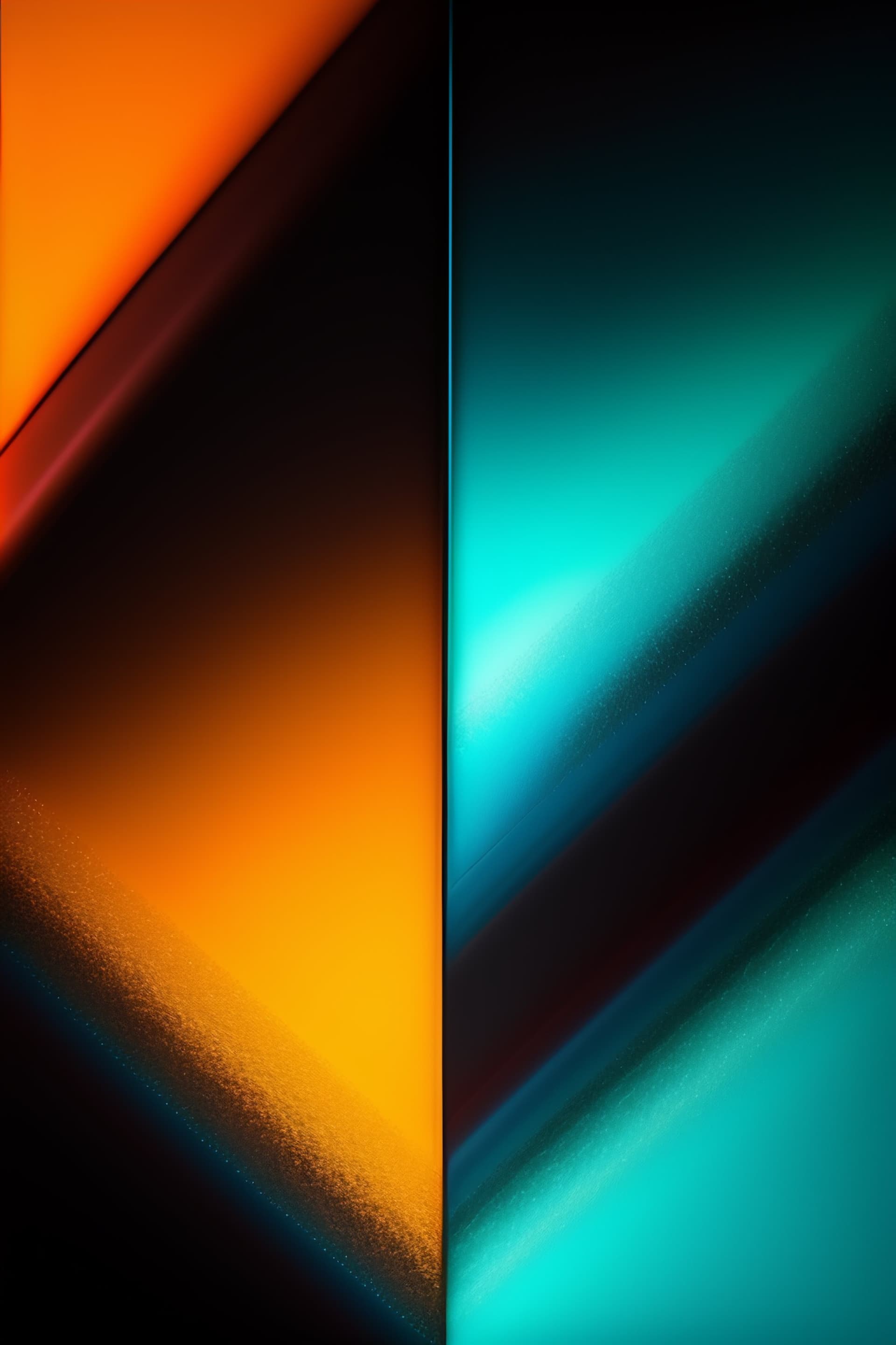 Abstract Color Divide - free phone wallpaper