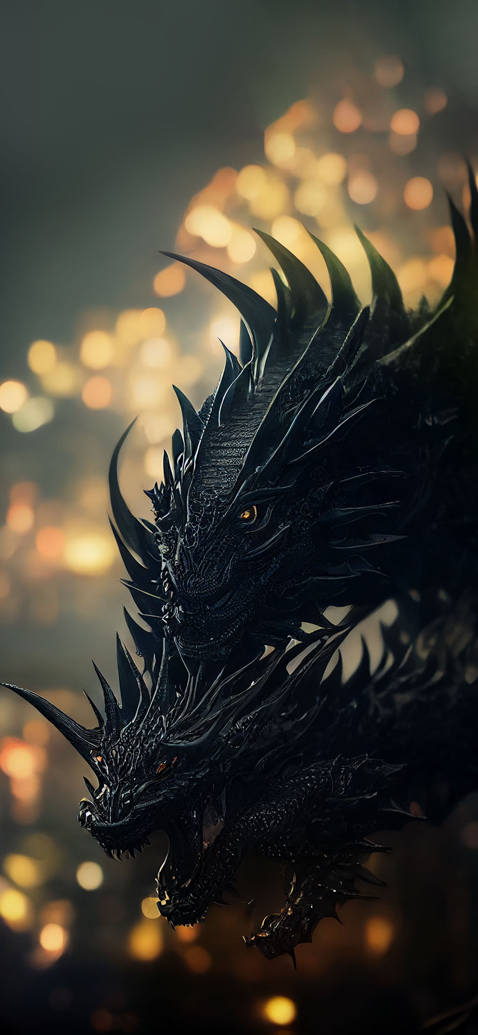 Shadow Dragon Majesty - free phone wallpaper