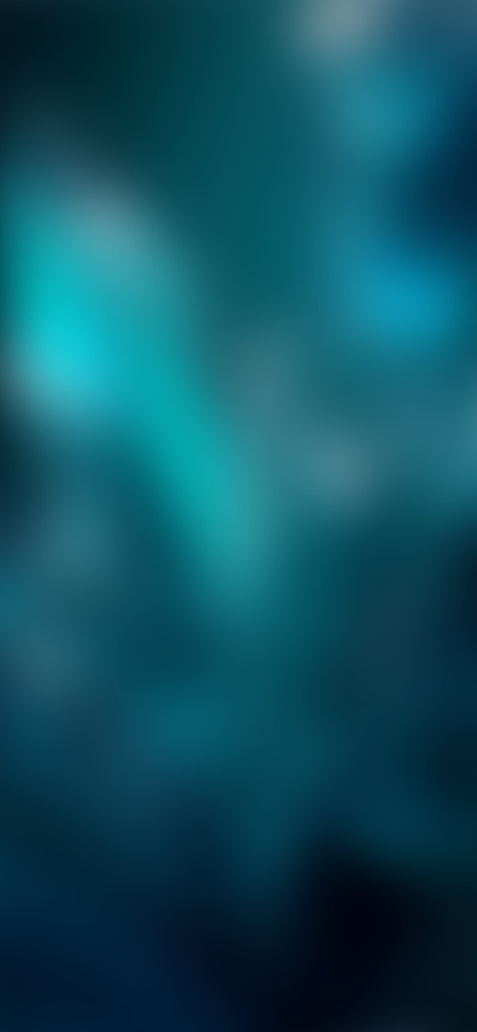 Blurred Teal - free phone wallpaper