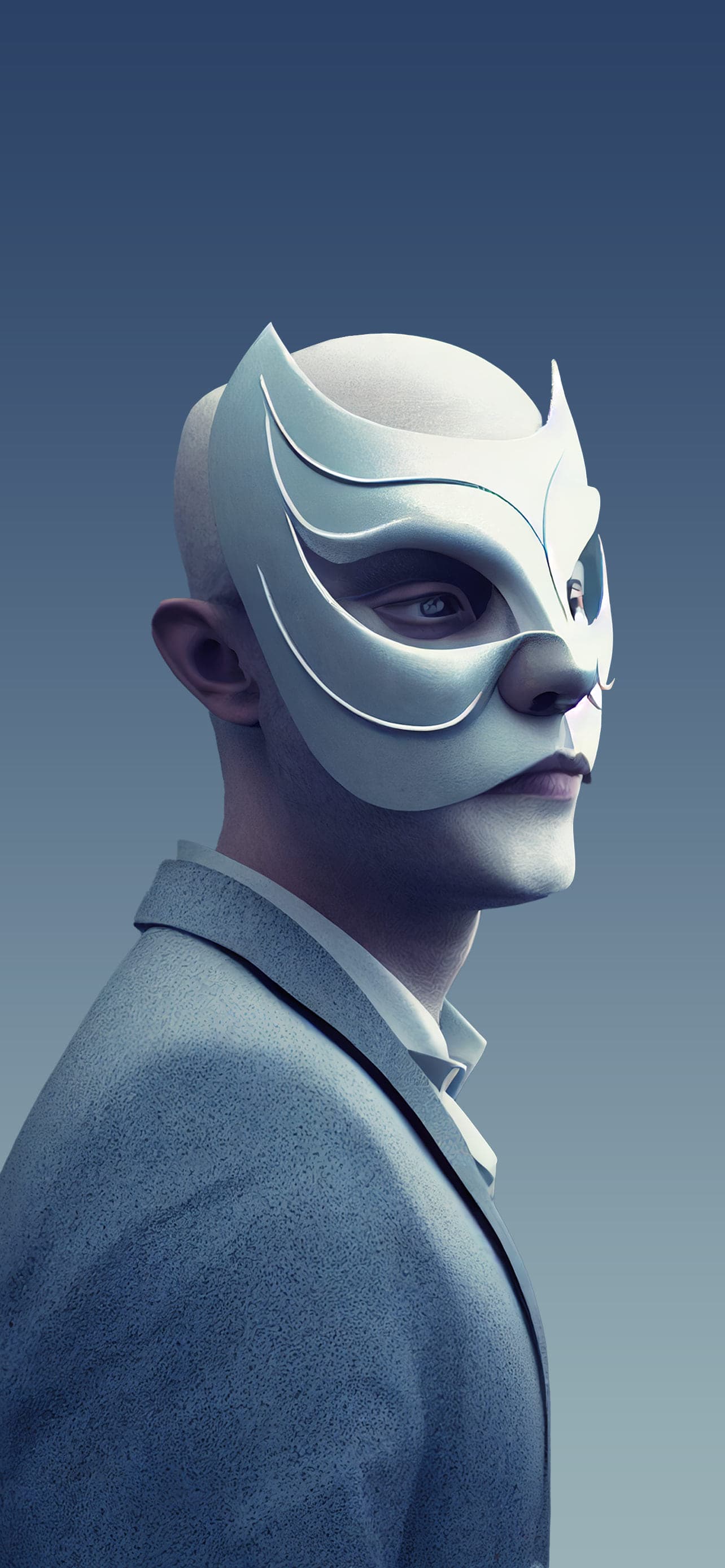 Masked Identity - free phone wallpaper
