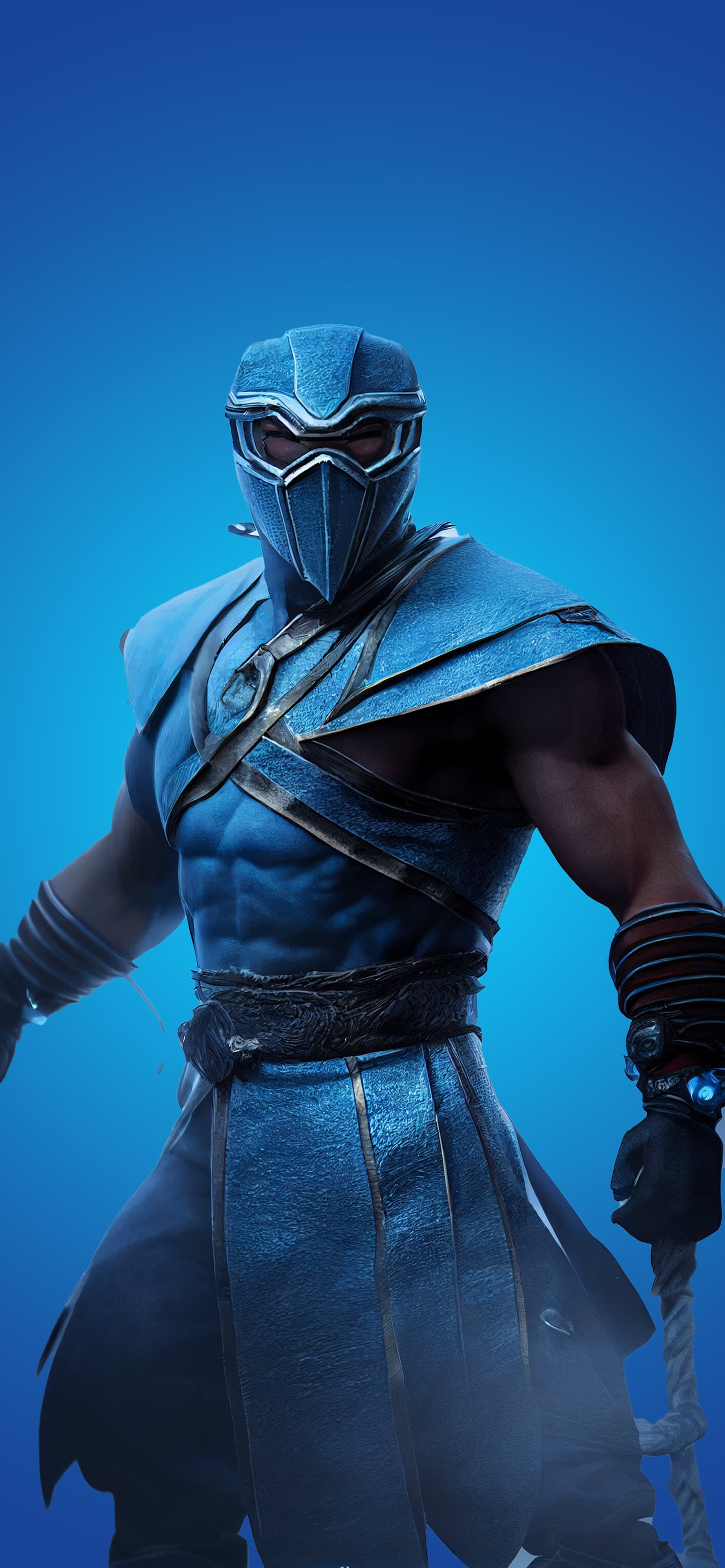 Subzero Blue Warrior - free phone wallpaper