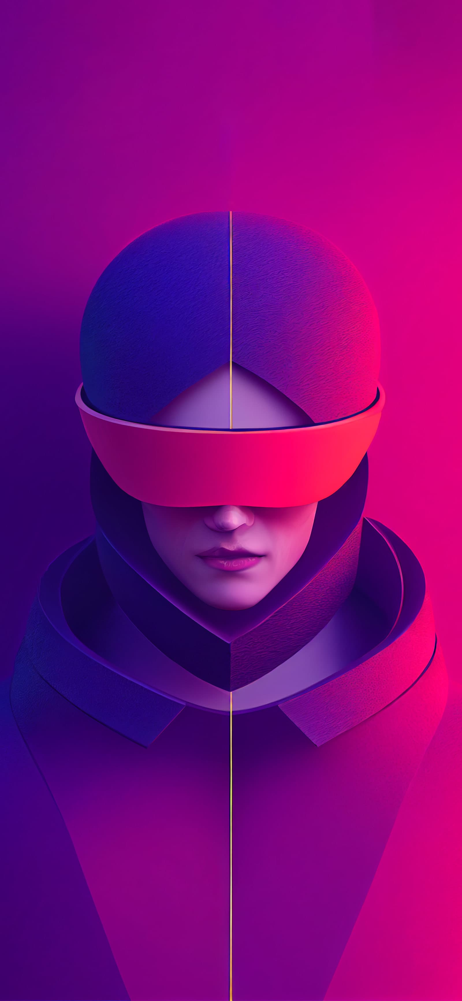Cyberpunk Portrait - free phone wallpaper