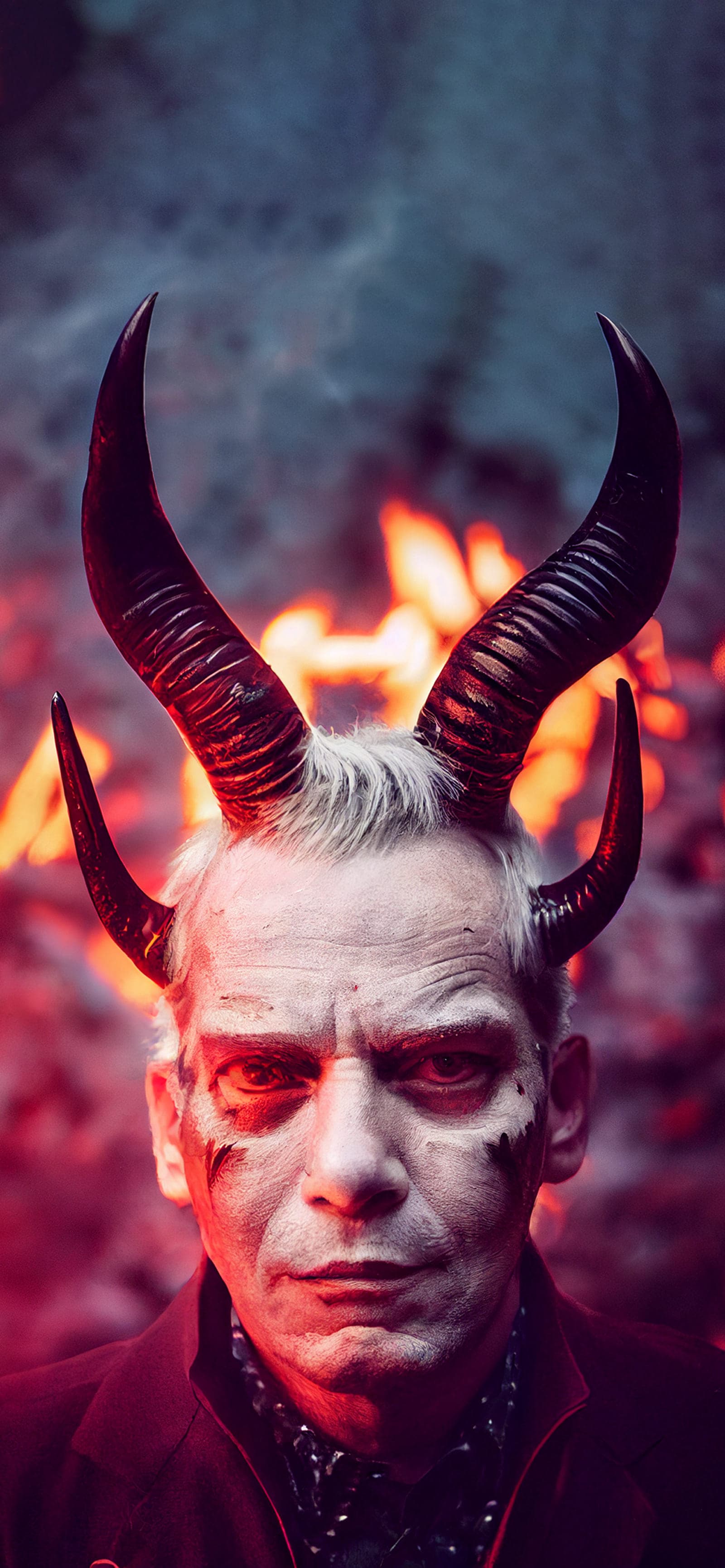 Devilish Gaze - free phone wallpaper