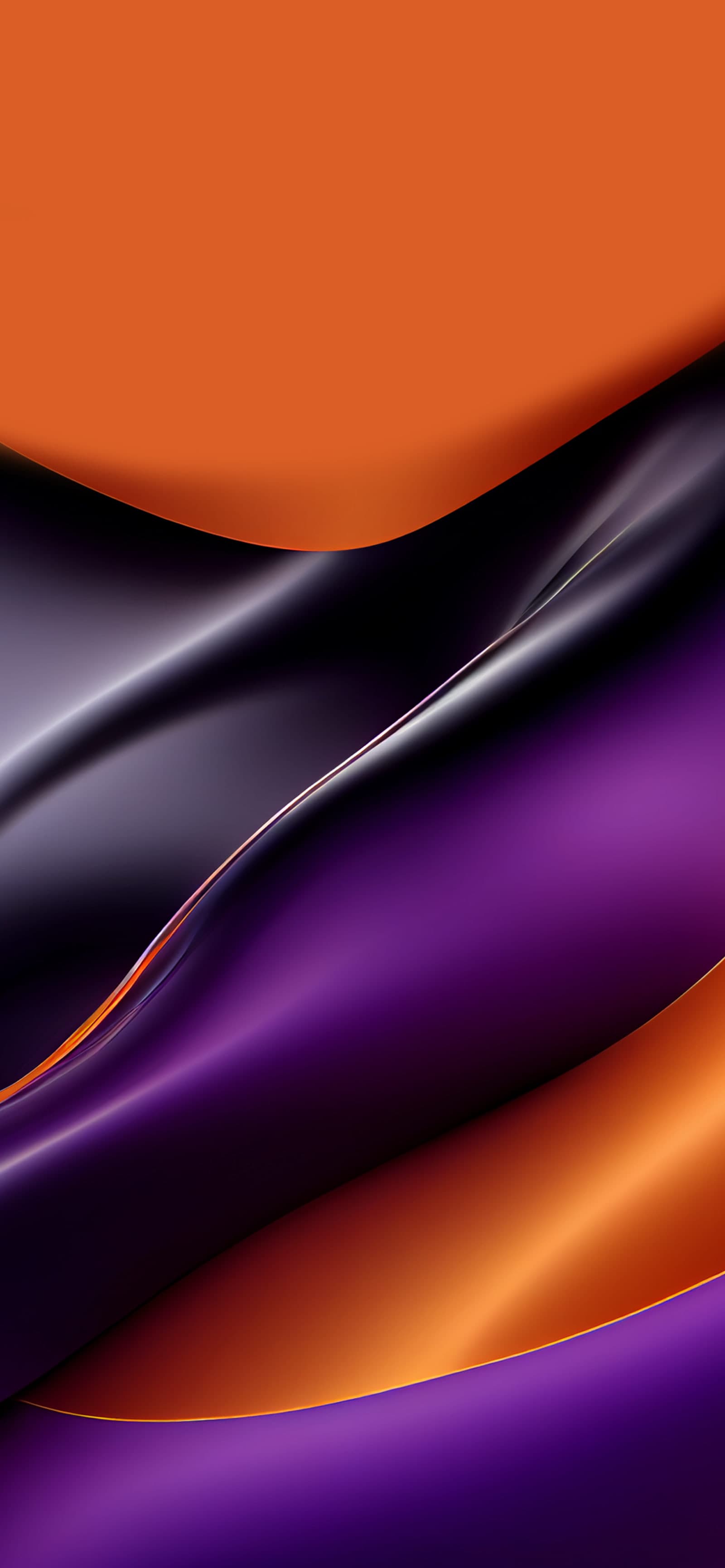 Abstract Silk Waves - free phone wallpaper