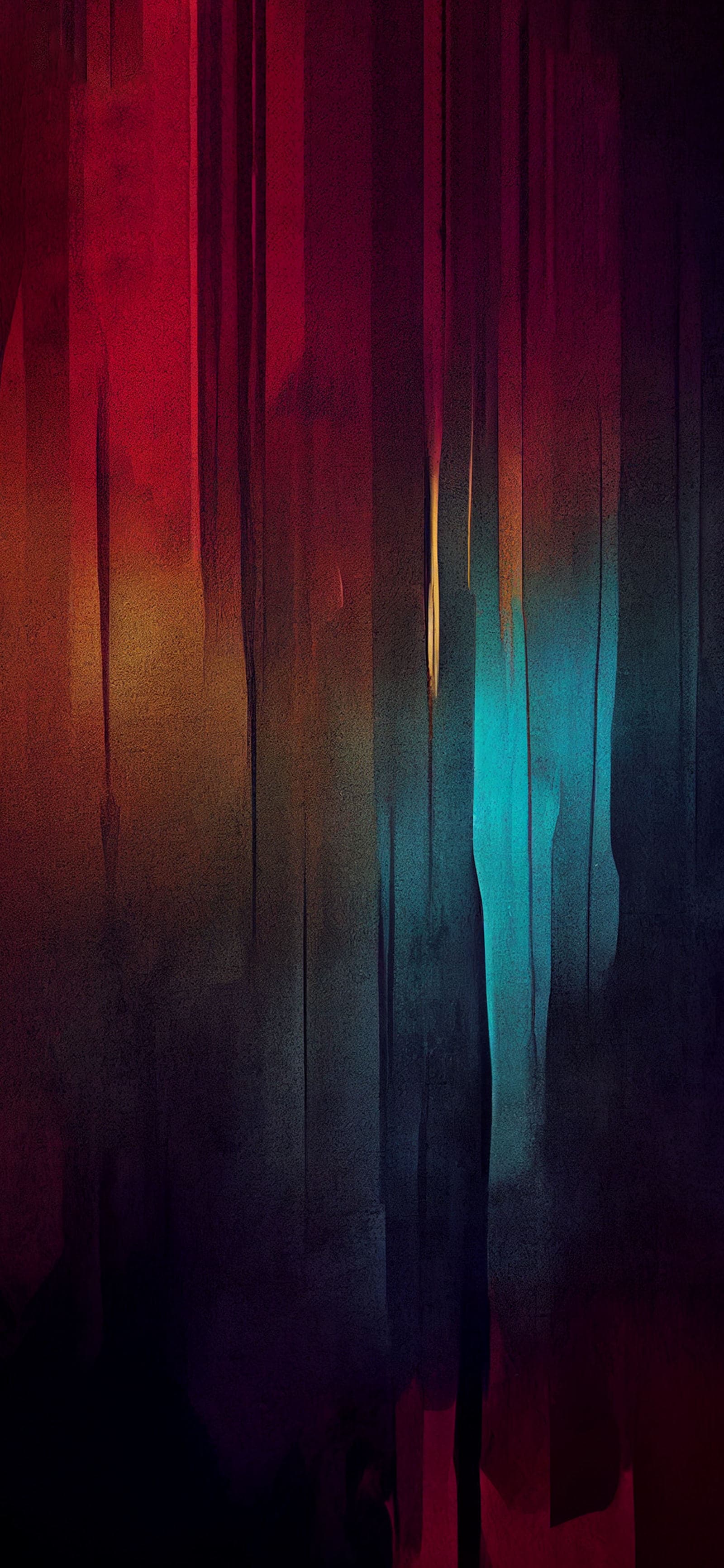Abstract Color Streaks - free phone wallpaper