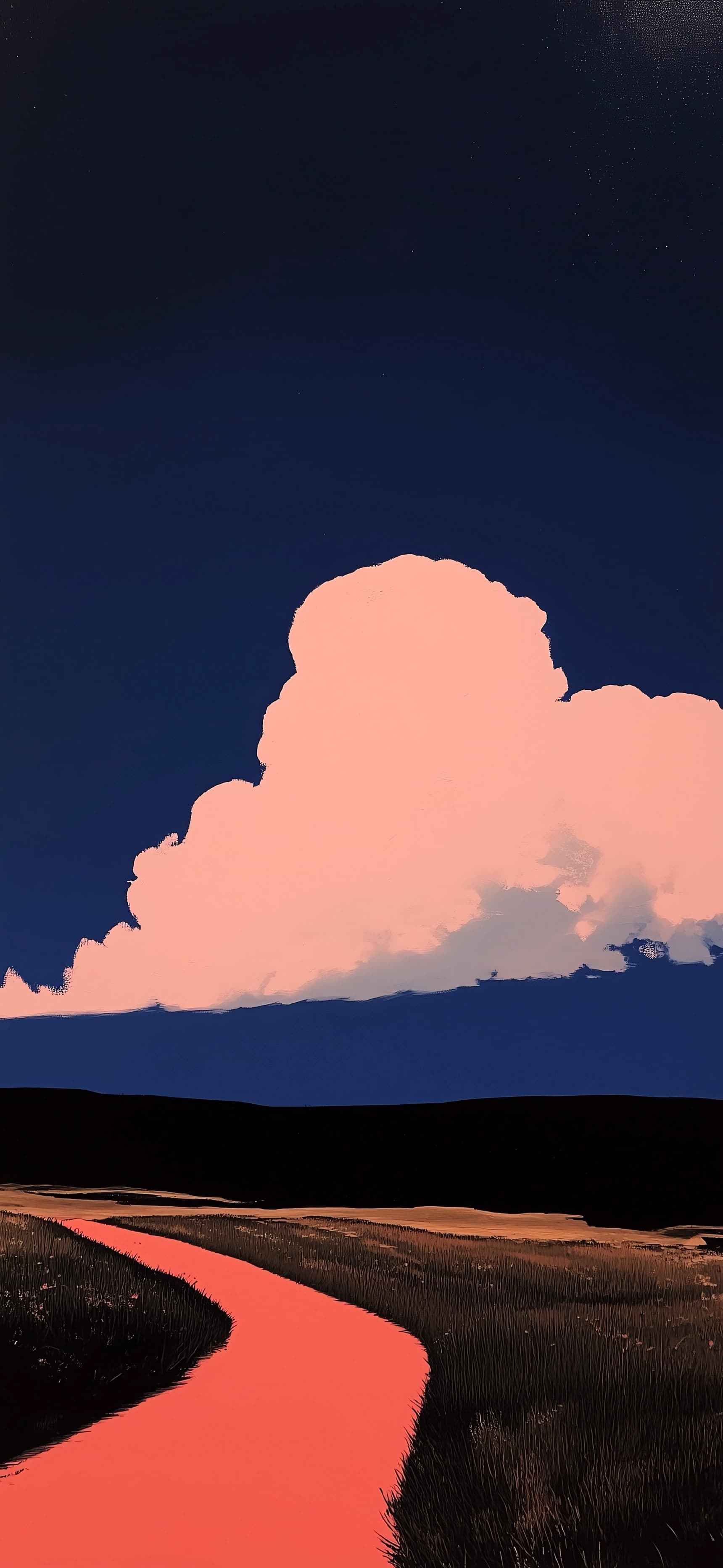 Illustrated Scenery 2 - free phone wallpaper