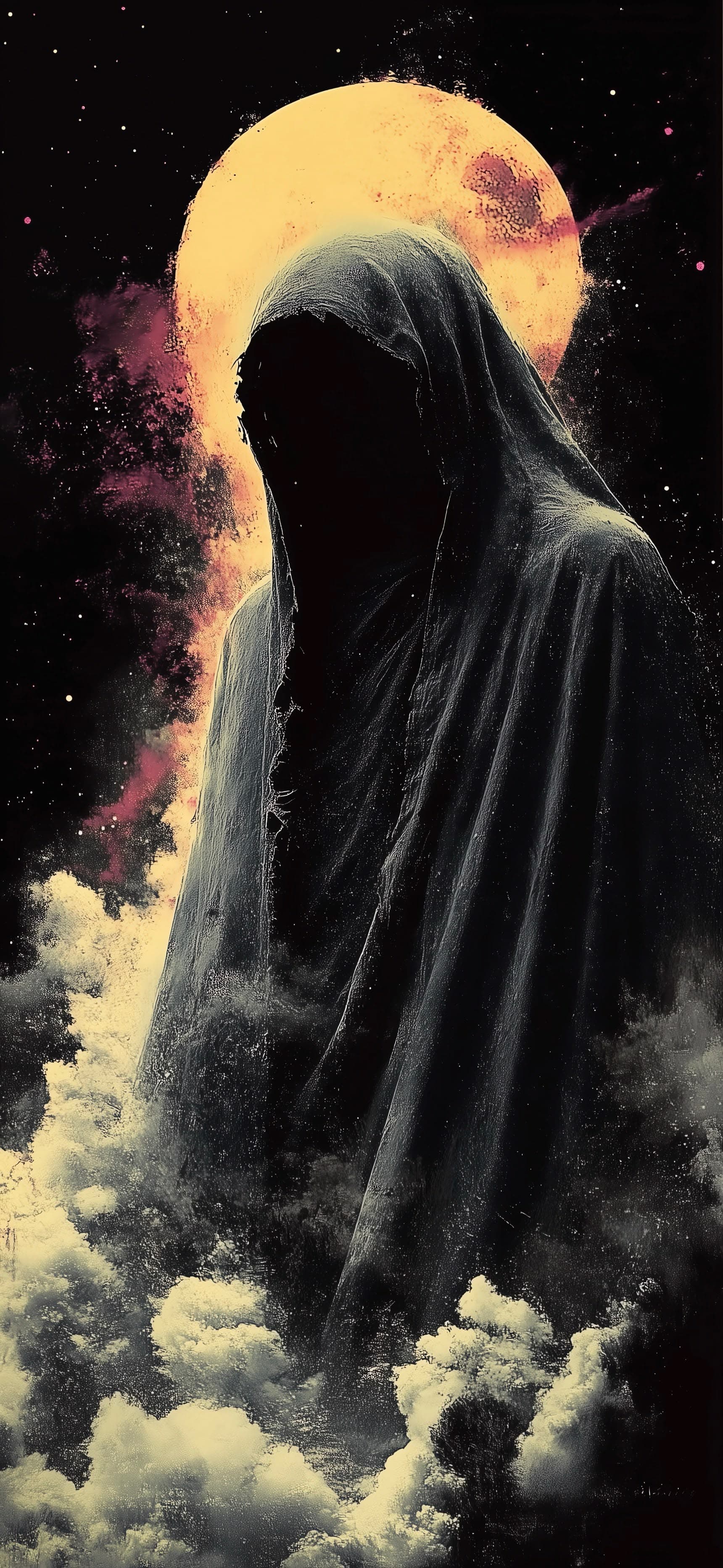 Grim Reaper Moon - free phone wallpaper