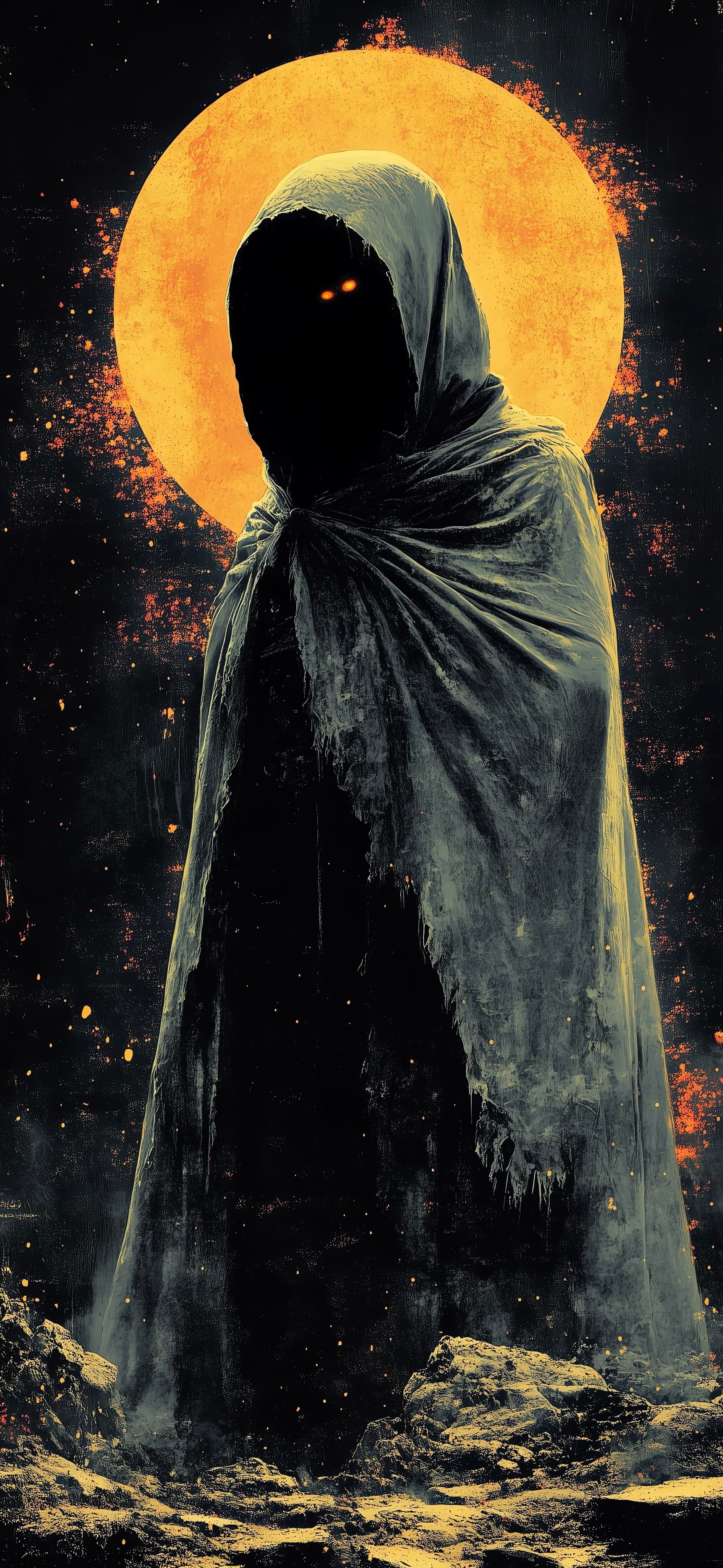 Grim Reaper Moon - free phone wallpaper