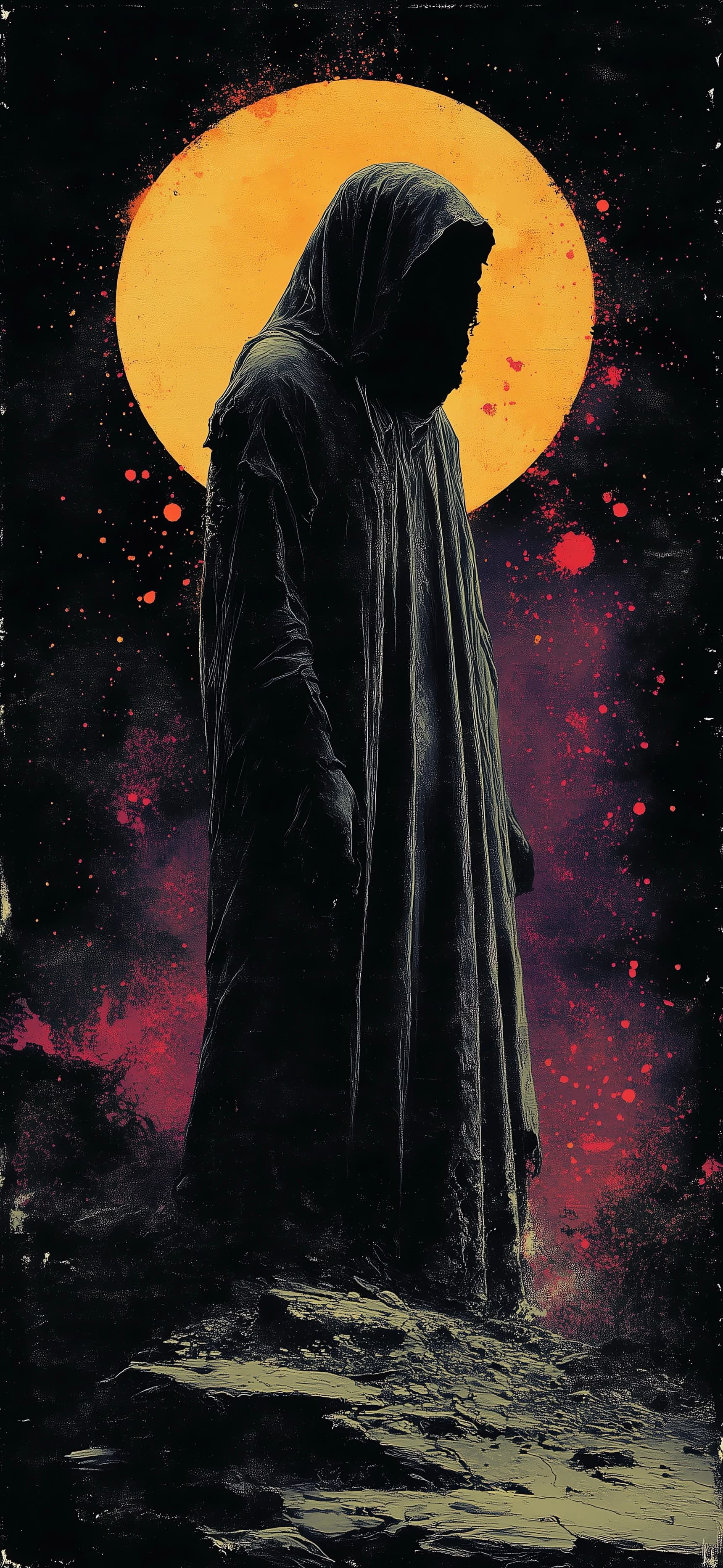 Grim Reaper Stance - free phone wallpaper