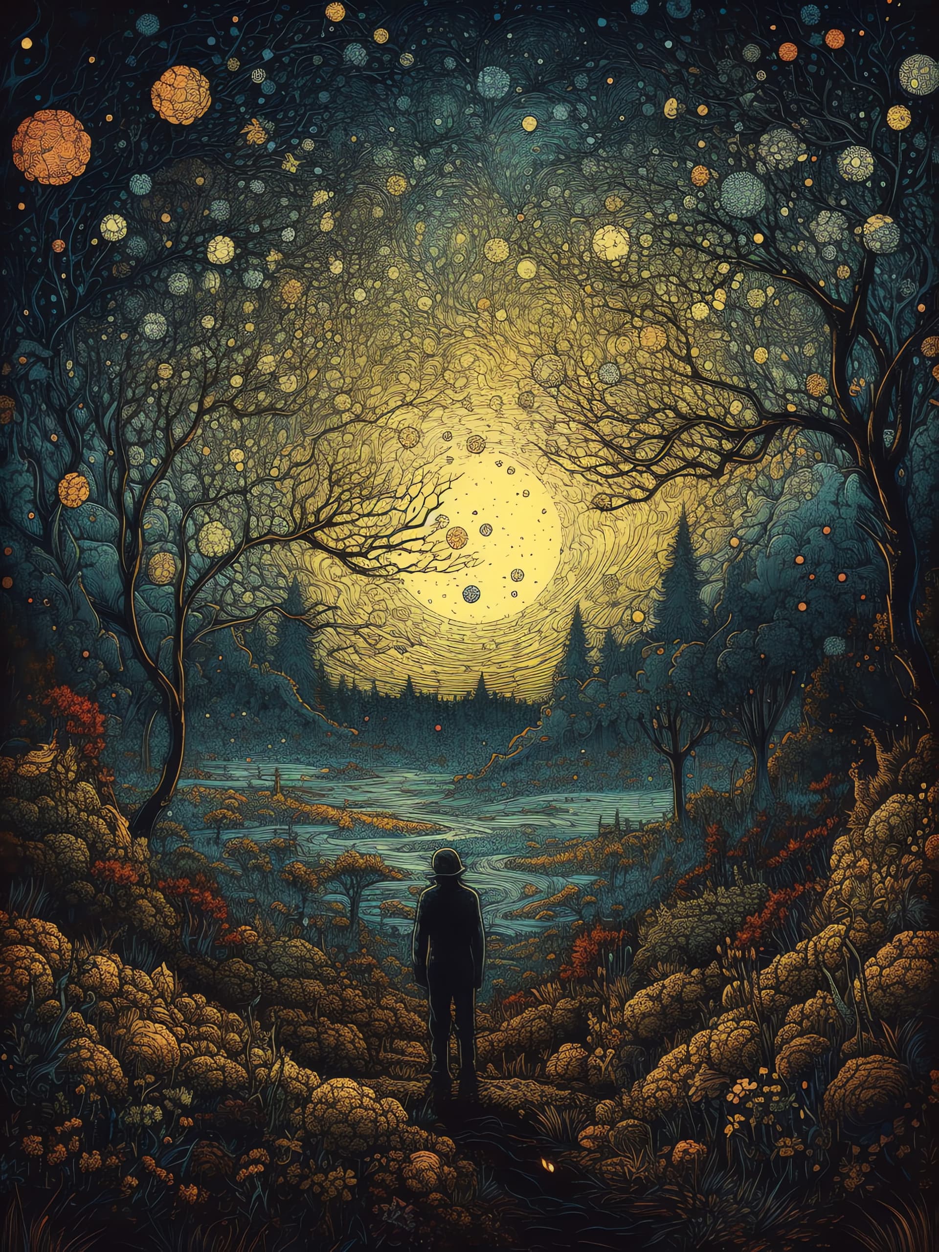 Enchanted Forest - free phone wallpaper