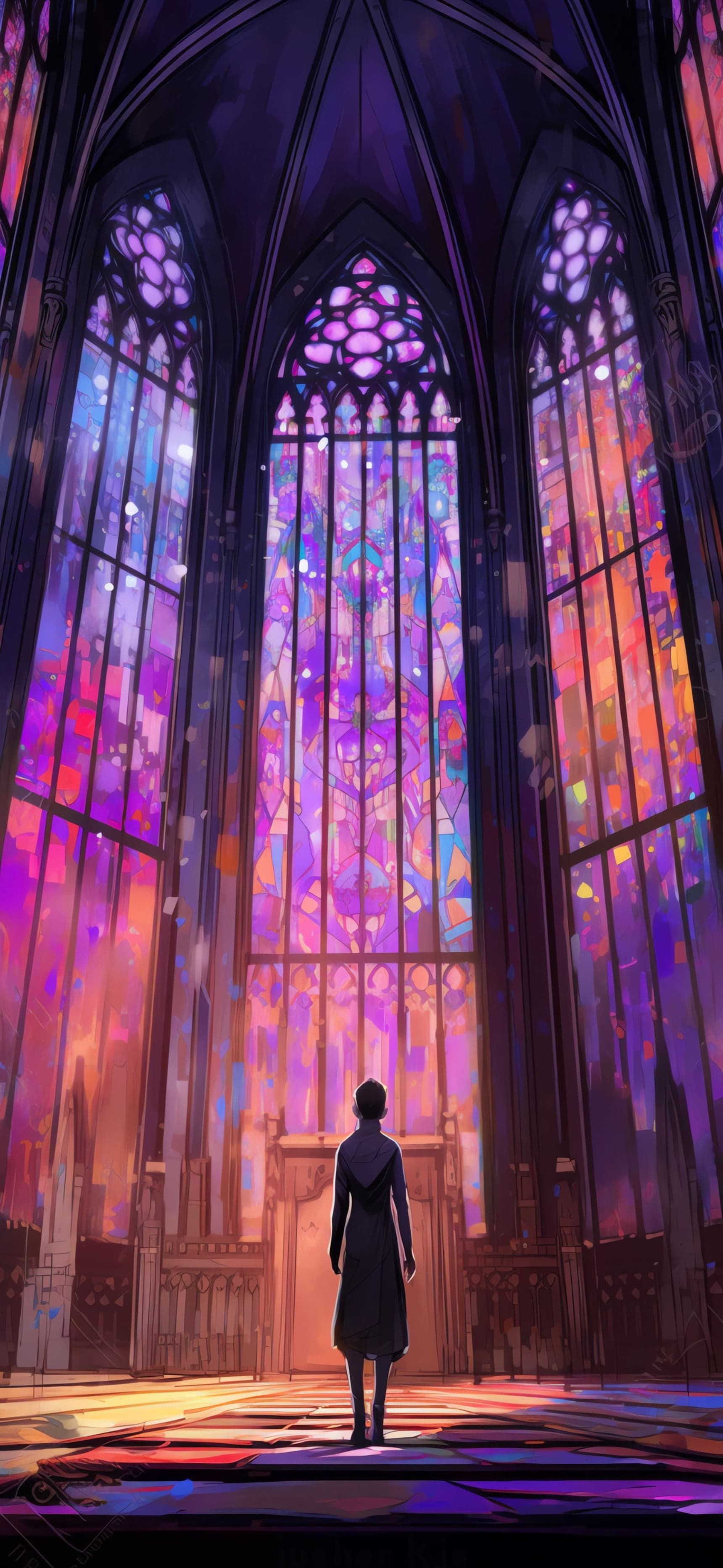 Stained Glass - free phone wallpaper