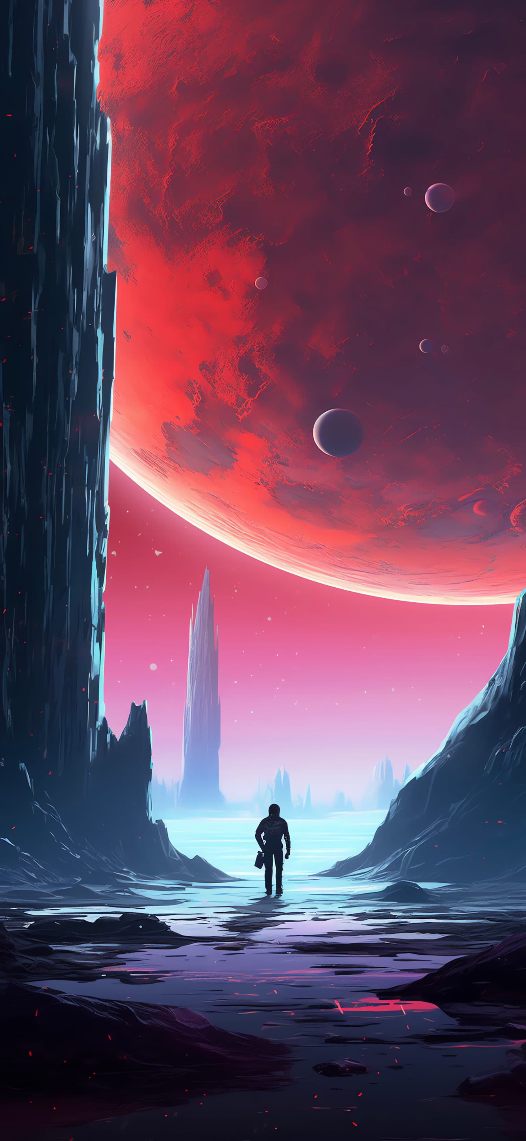 Alien Planet - free phone wallpaper